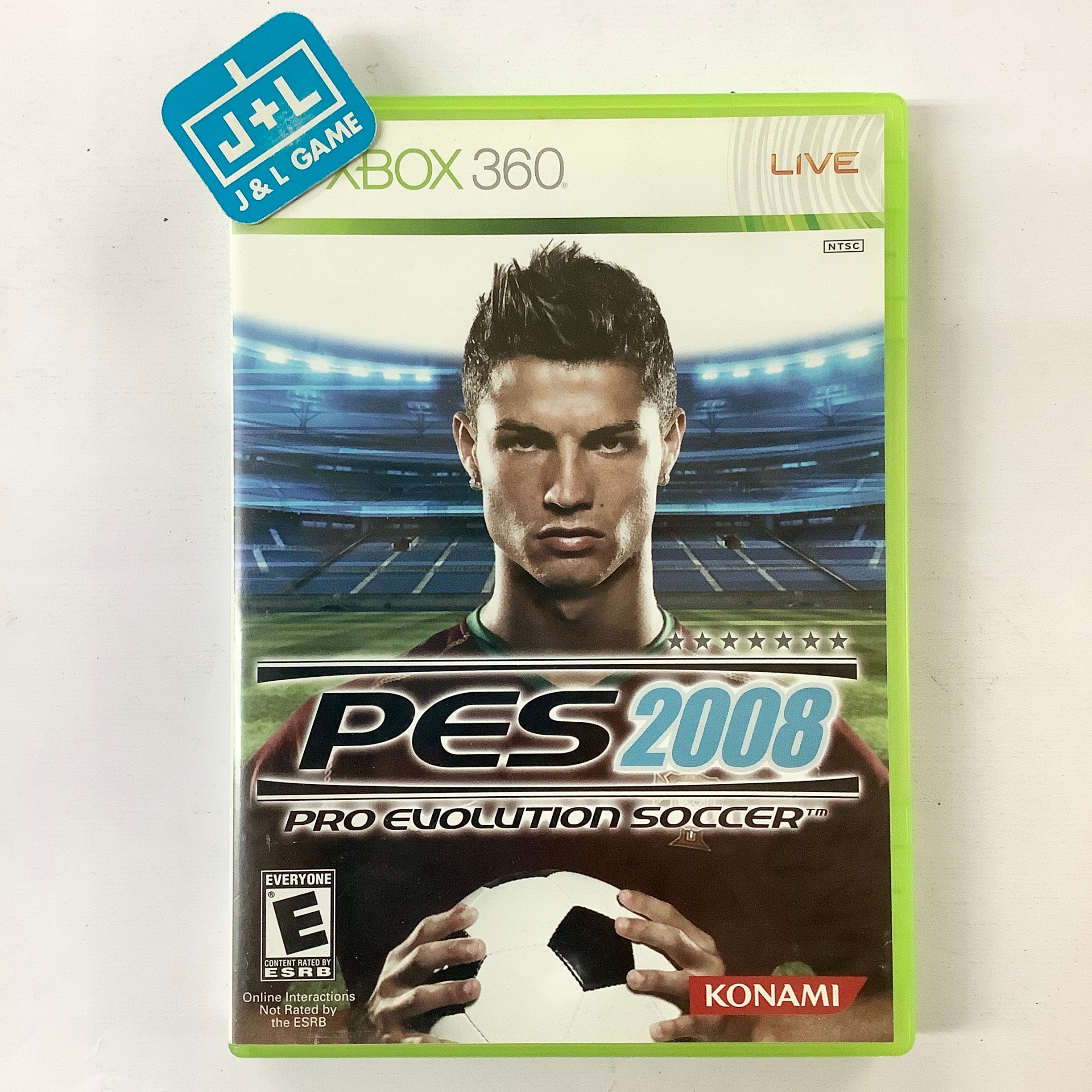 Pro Evolution Soccer 2008 - Xbox 360 [Pre-Owned] Video Games Konami   