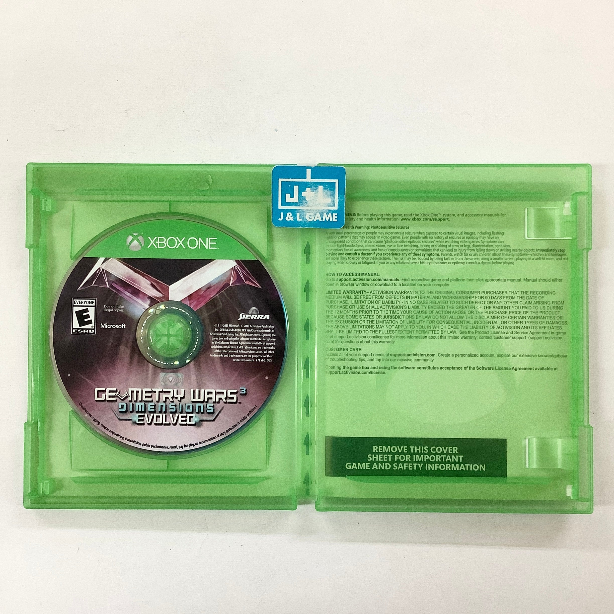 Geometry Wars 3: Dimensions Evolved - (XB1) Xbox One [Pre-Owned] Video Games Sierra Entertainment   