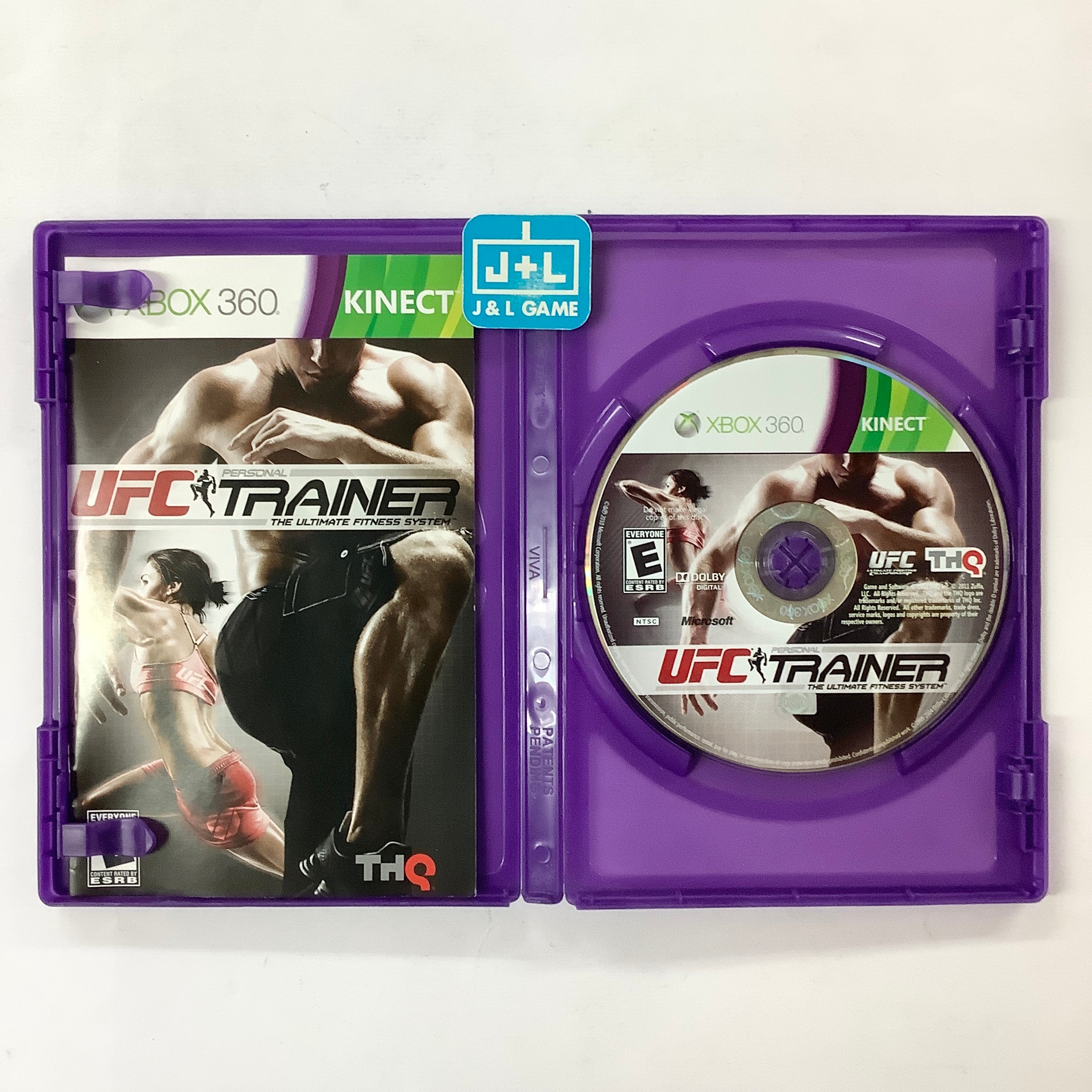 UFC Personal Trainer: The Ultimate Fitness System (Kinect Required) - Xbox 360 [Pre-Owned] Video Games THQ   