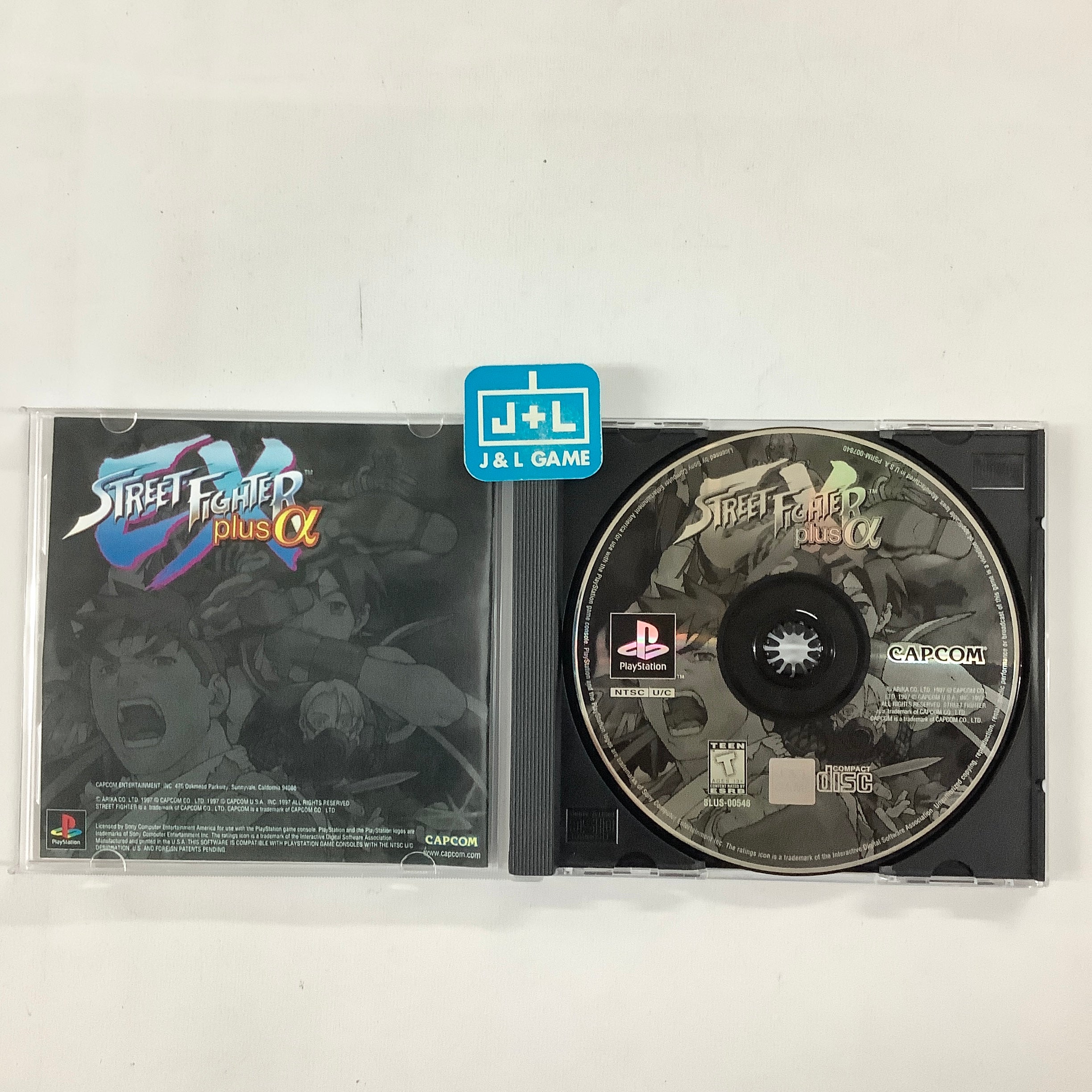 Street Fighter EX Plus Alpha - (PS1) PlayStation 1 [Pre-Owned] Video Games Capcom   