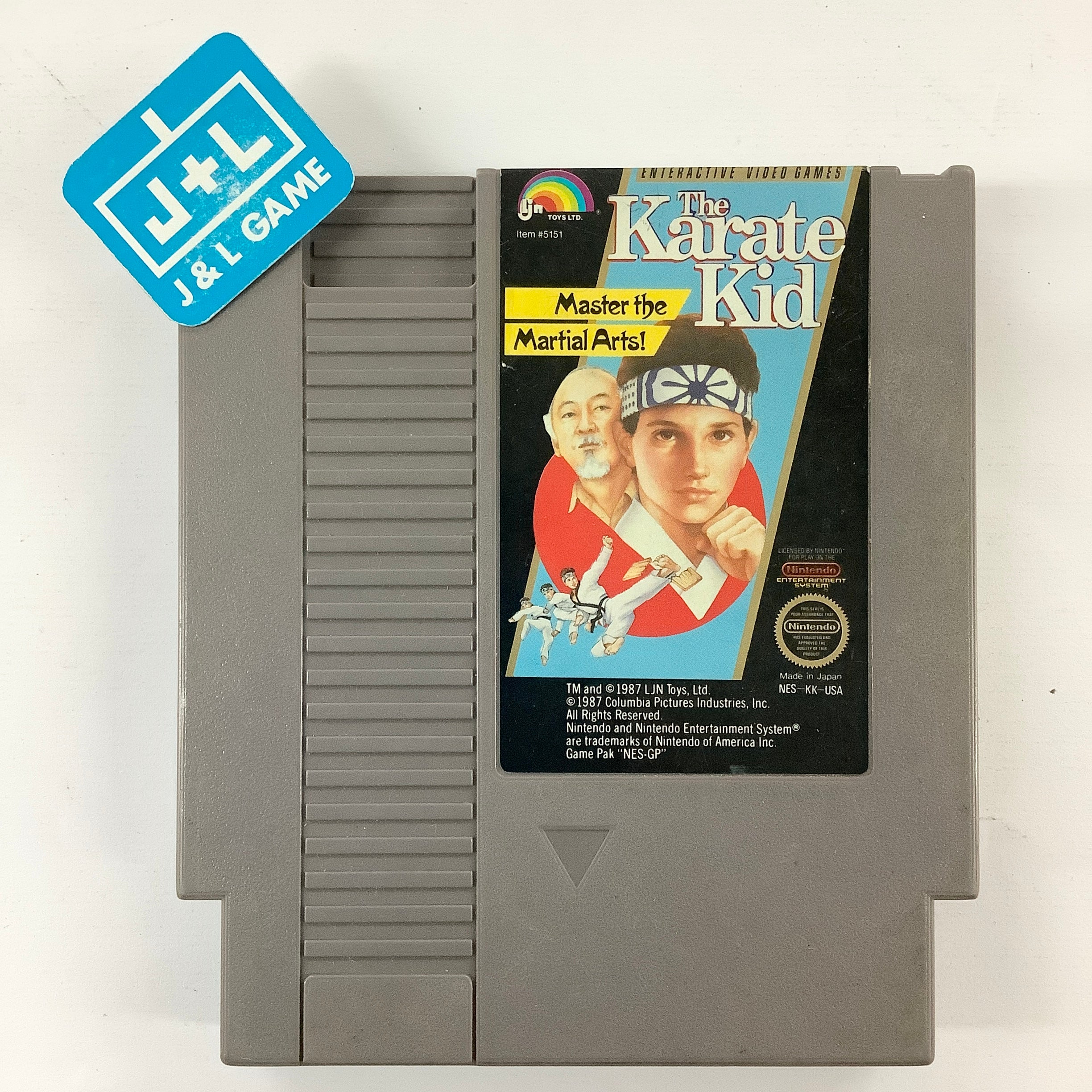 The Karate Kid - (NES) Nintendo Entertainment System [Pre-Owned] Video Games LJN Ltd.   