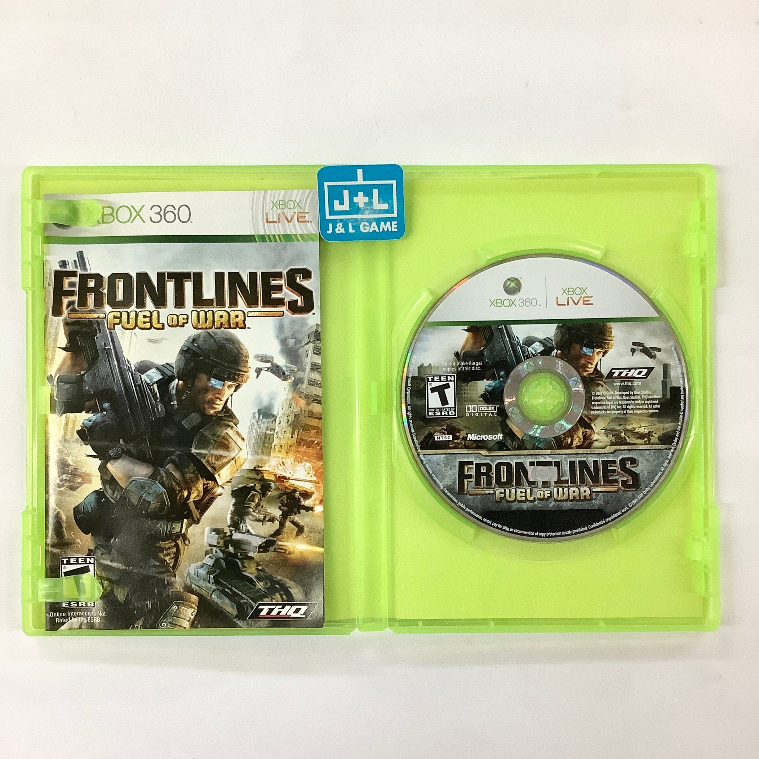 Frontlines: Fuel of War - Xbox 360 [Pre-Owned] Video Games THQ   