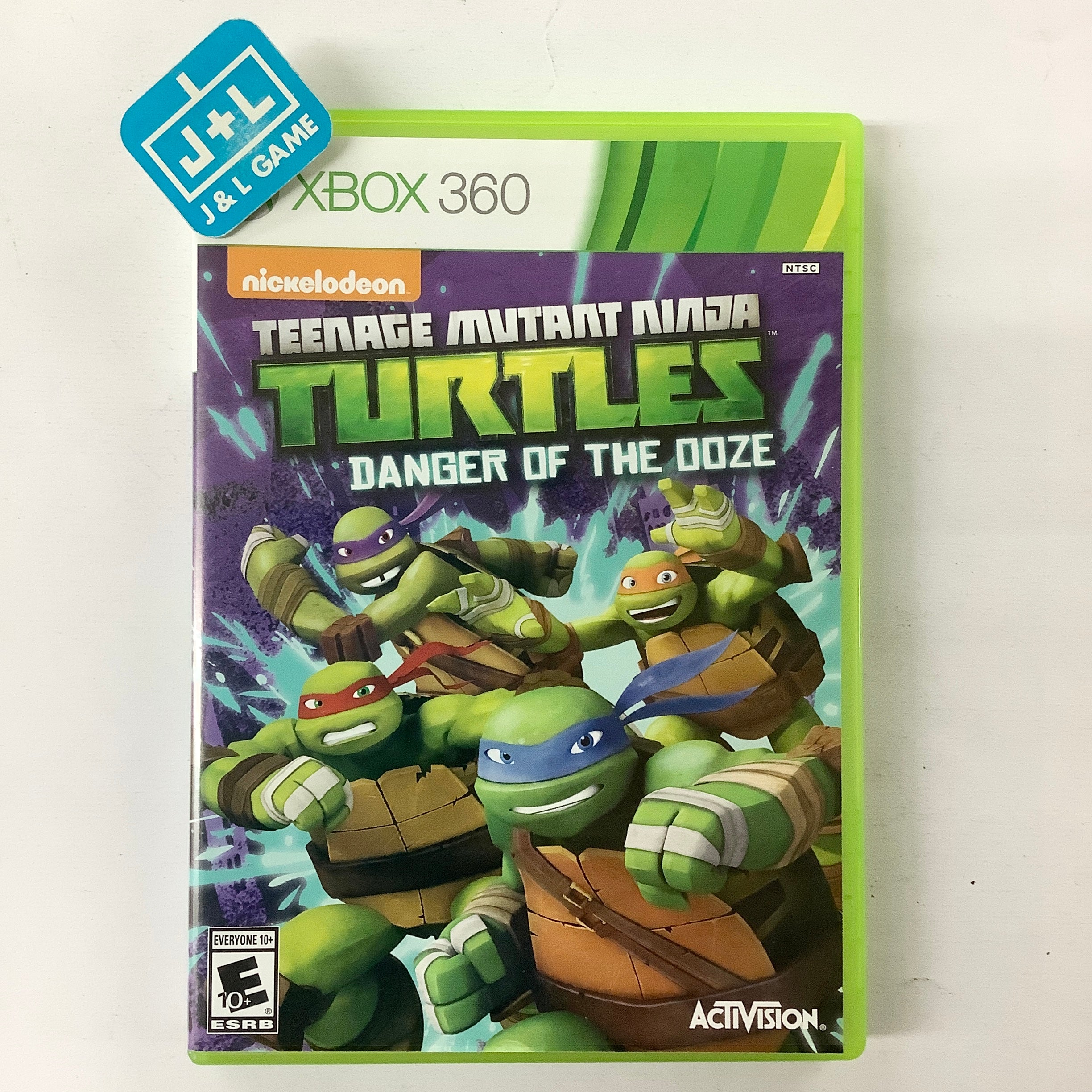 Teenage Mutant Ninja Turtles: Danger of the Ooze - Xbox 360 [Pre-Owned] Video Games Activision   