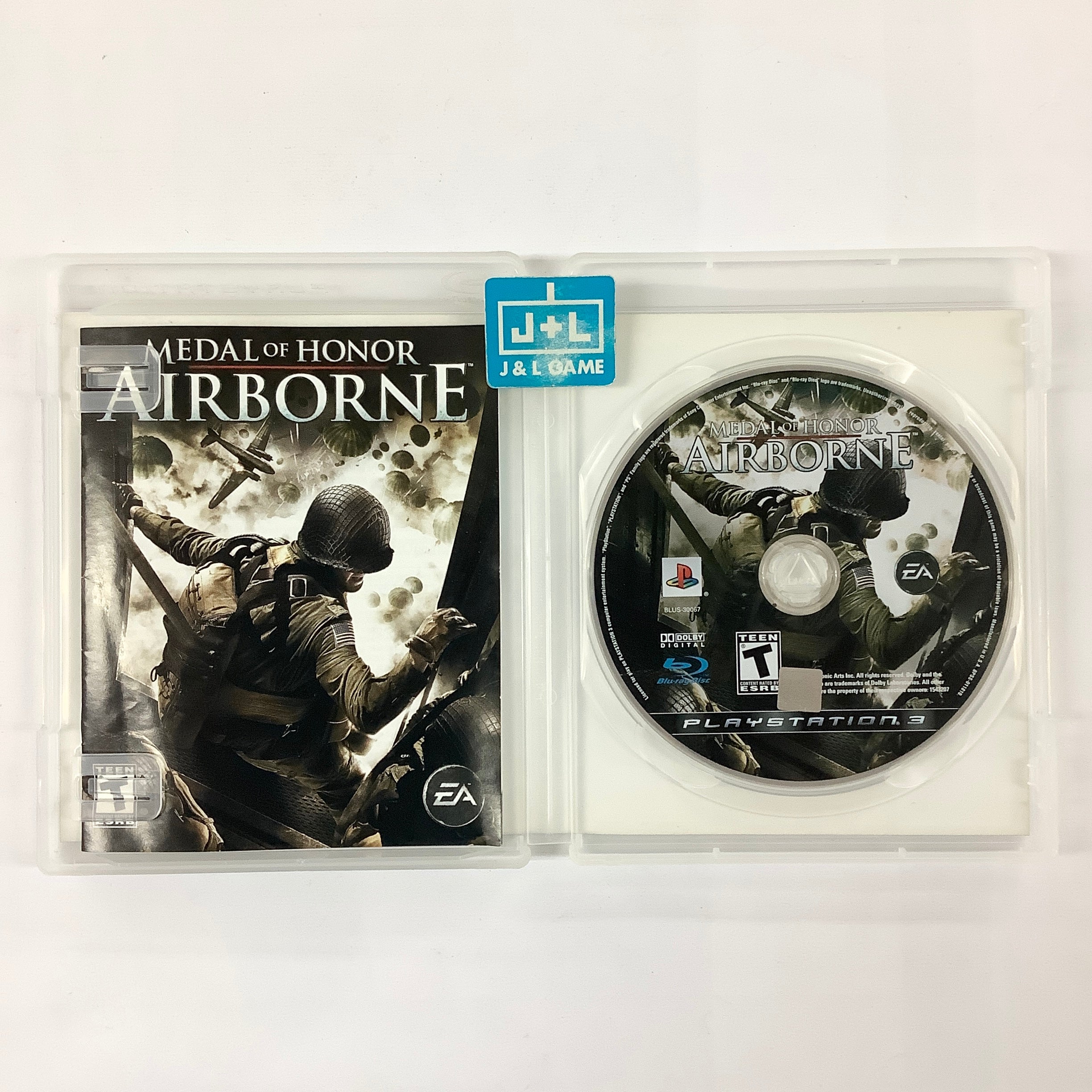 Medal of Honor: Airborne - (PS3) PlayStation 3 [Pre-Owned] Video Games Electronic Arts   