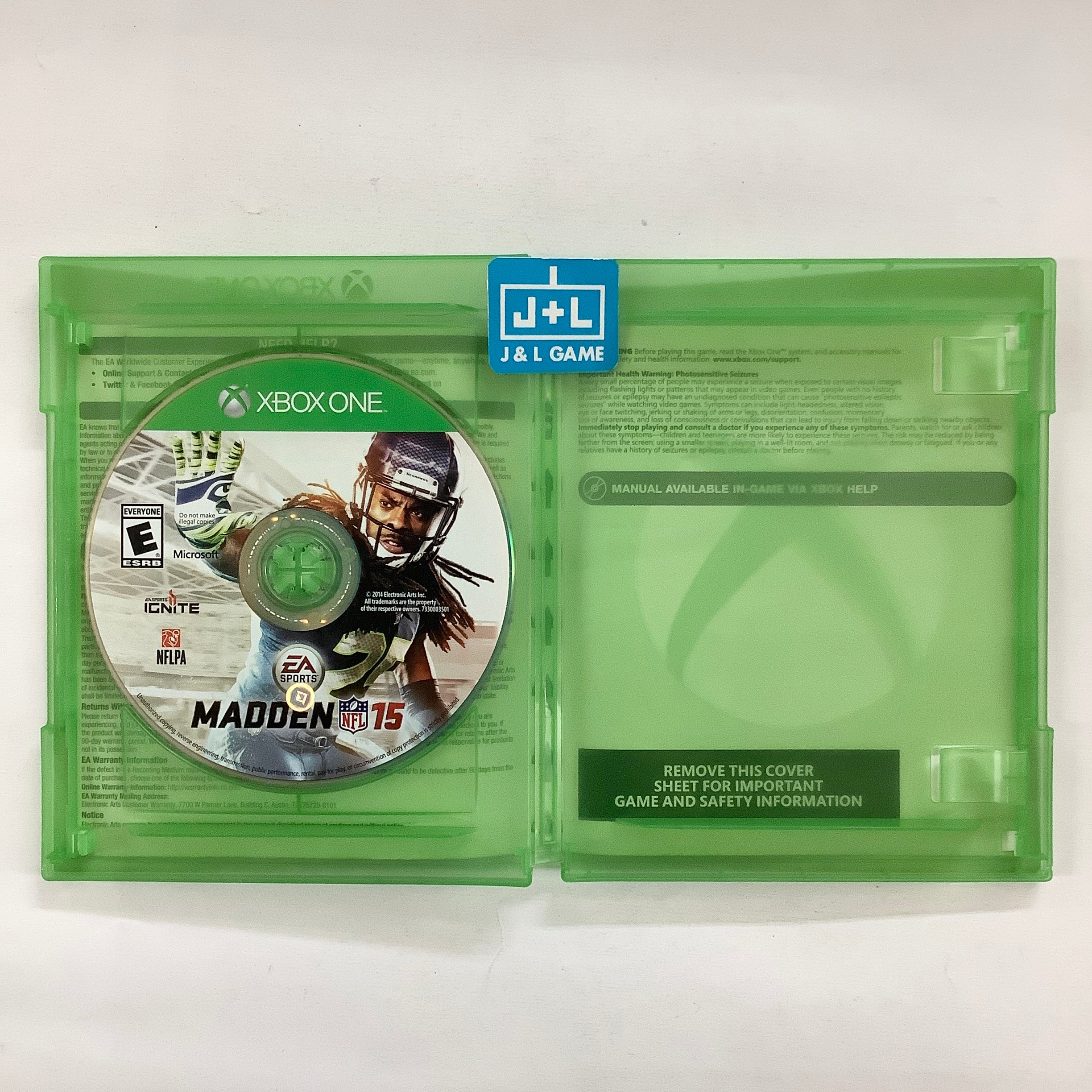 Madden NFL 15 - (XB1) Xbox One [Pre-Owned] Video Games Electronic Arts   