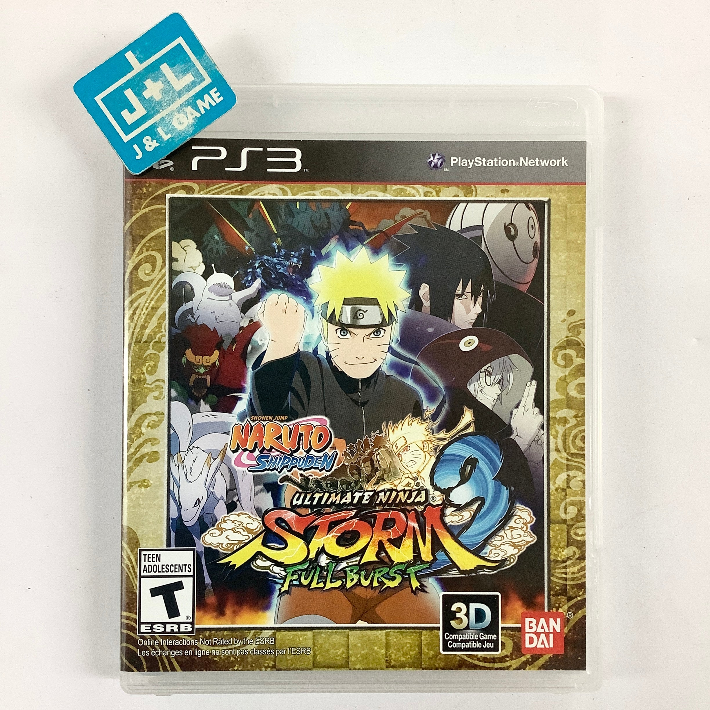 Naruto Shippuden: Ultimate Ninja Storm 3 Full Burst - (PS3) PlayStation 3 [Pre-Owned] Video Games Namco Bandai Games   