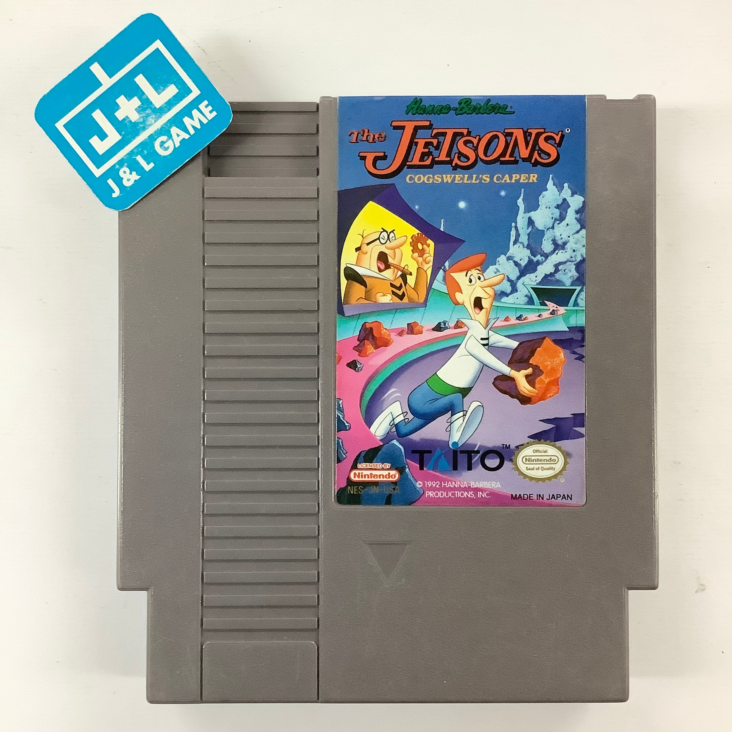 The Jetsons: Cogswell's Caper! - (NES) Nintendo Entertainment System [Pre-Owned] Video Games Taito Corporation   