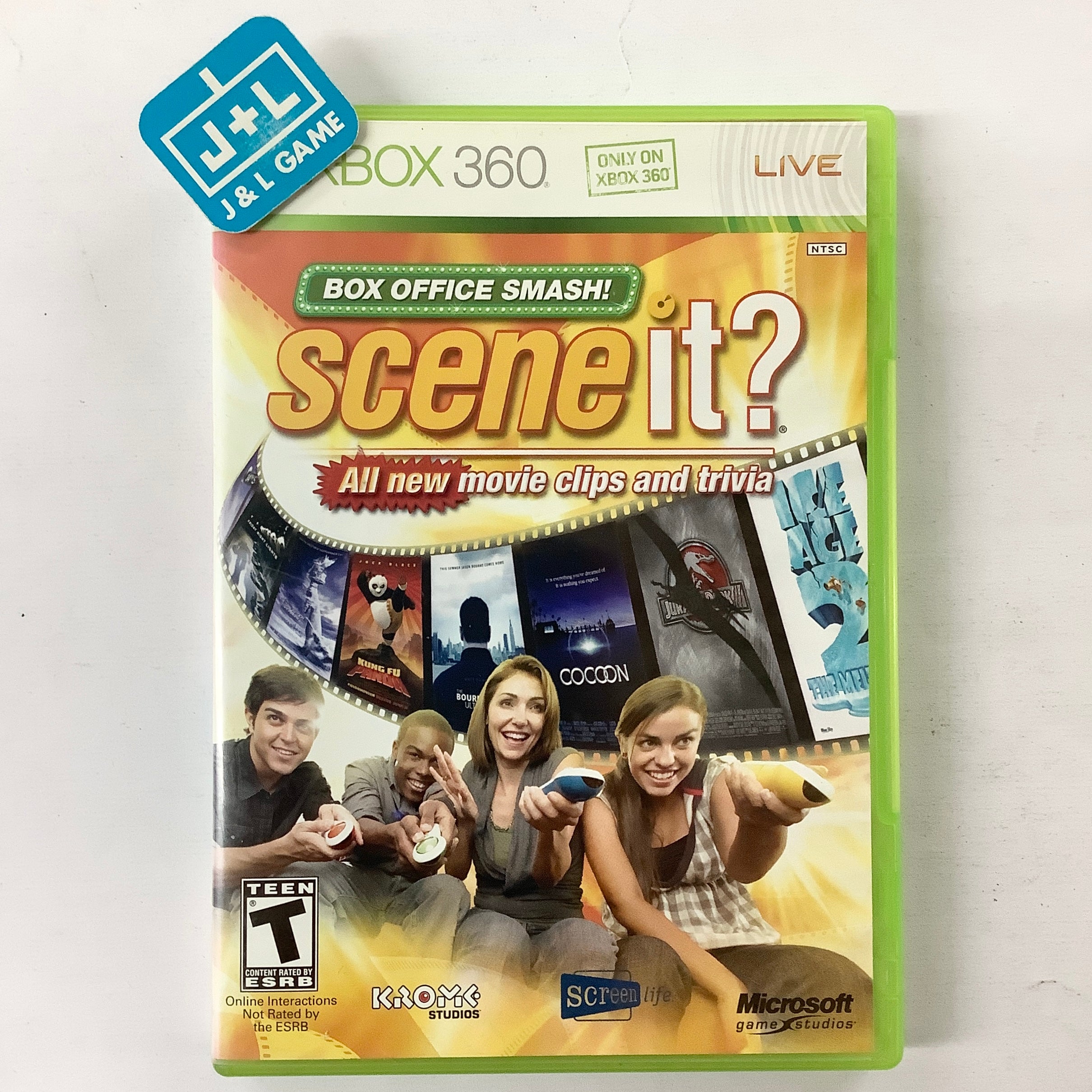 Scene It? Box Office Smash - Xbox 360 [Pre-Owned] Video Games Microsoft Game Studios   