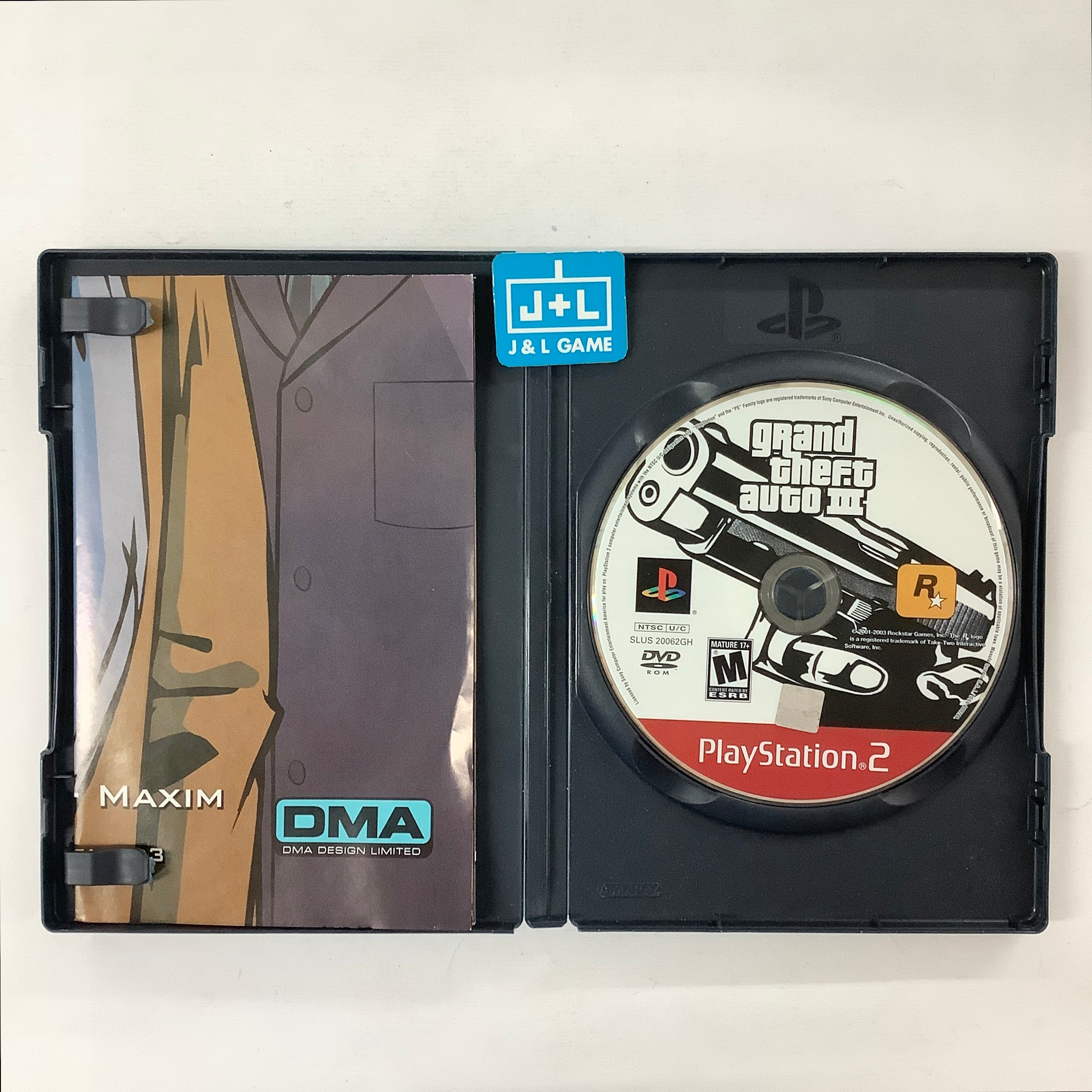 Grand Theft Auto III (Greatest Hits) - (PS2) PlayStation 2 [Pre-Owned] Video Games Rockstar Games   