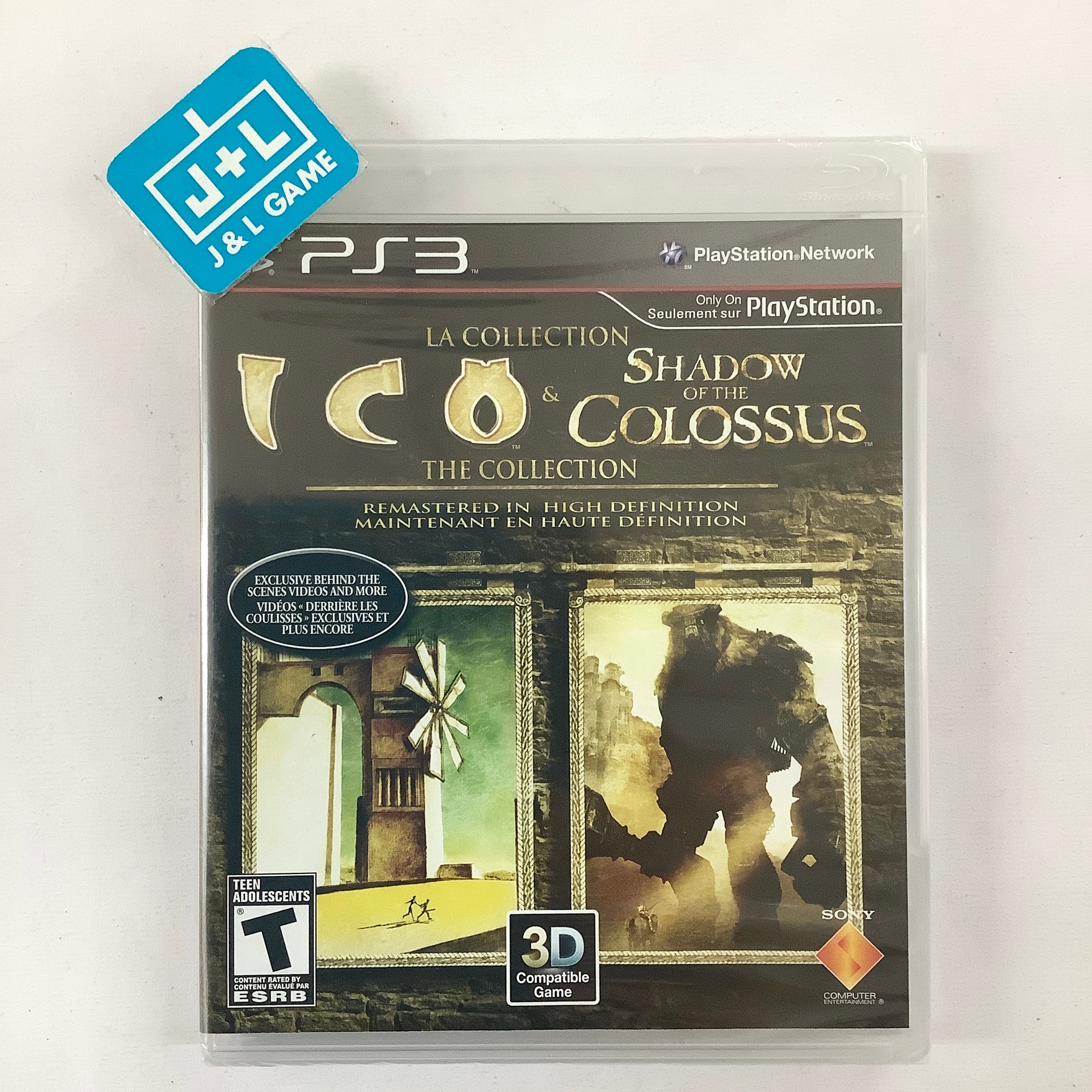 The ICO & Shadow of the Colossus Collection - (PS3) PlayStation 3 Video Games SCEA   