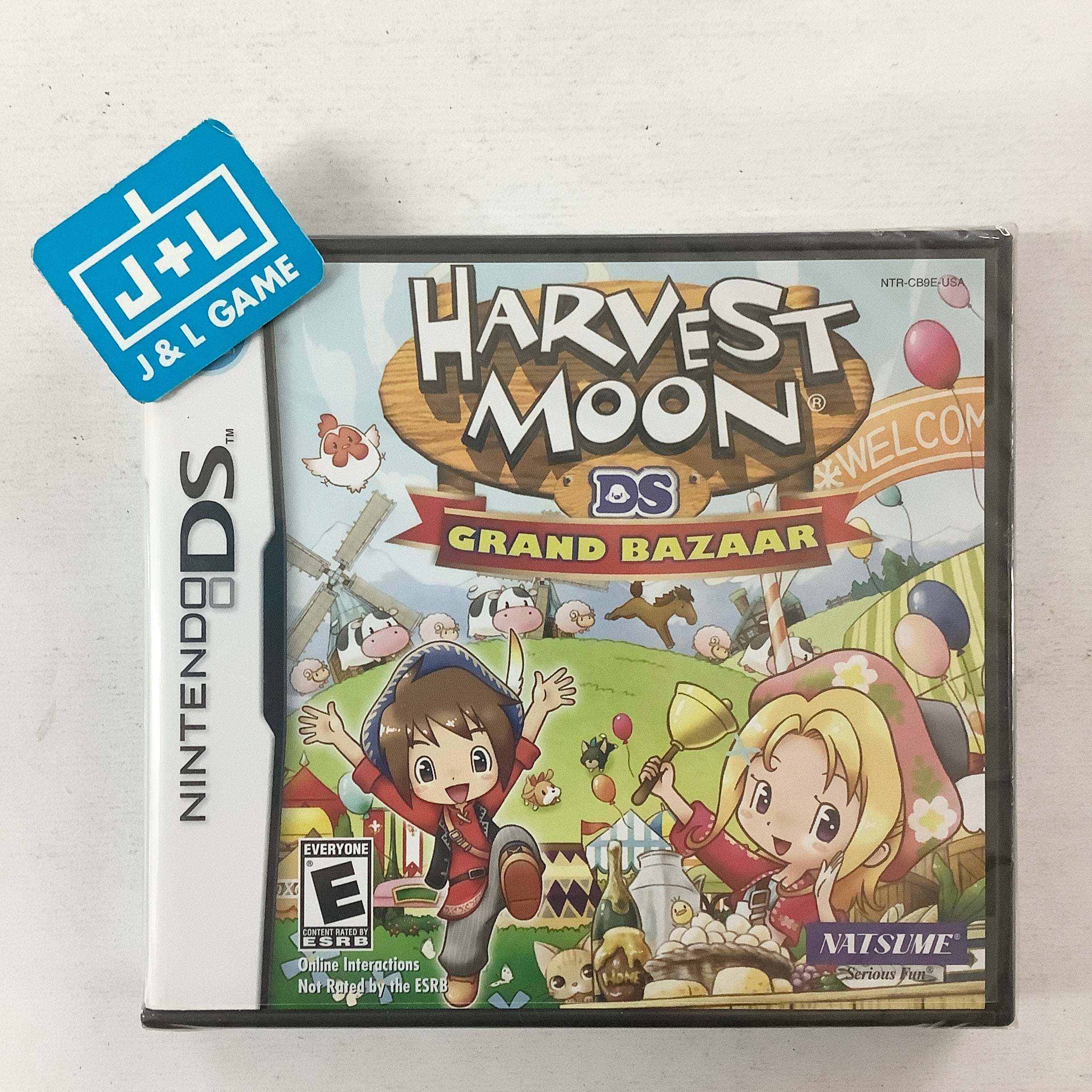 Harvest Moon DS: Grand Bazaar - (NDS) Nintendo DS Video Games Marvelous Entertainment   