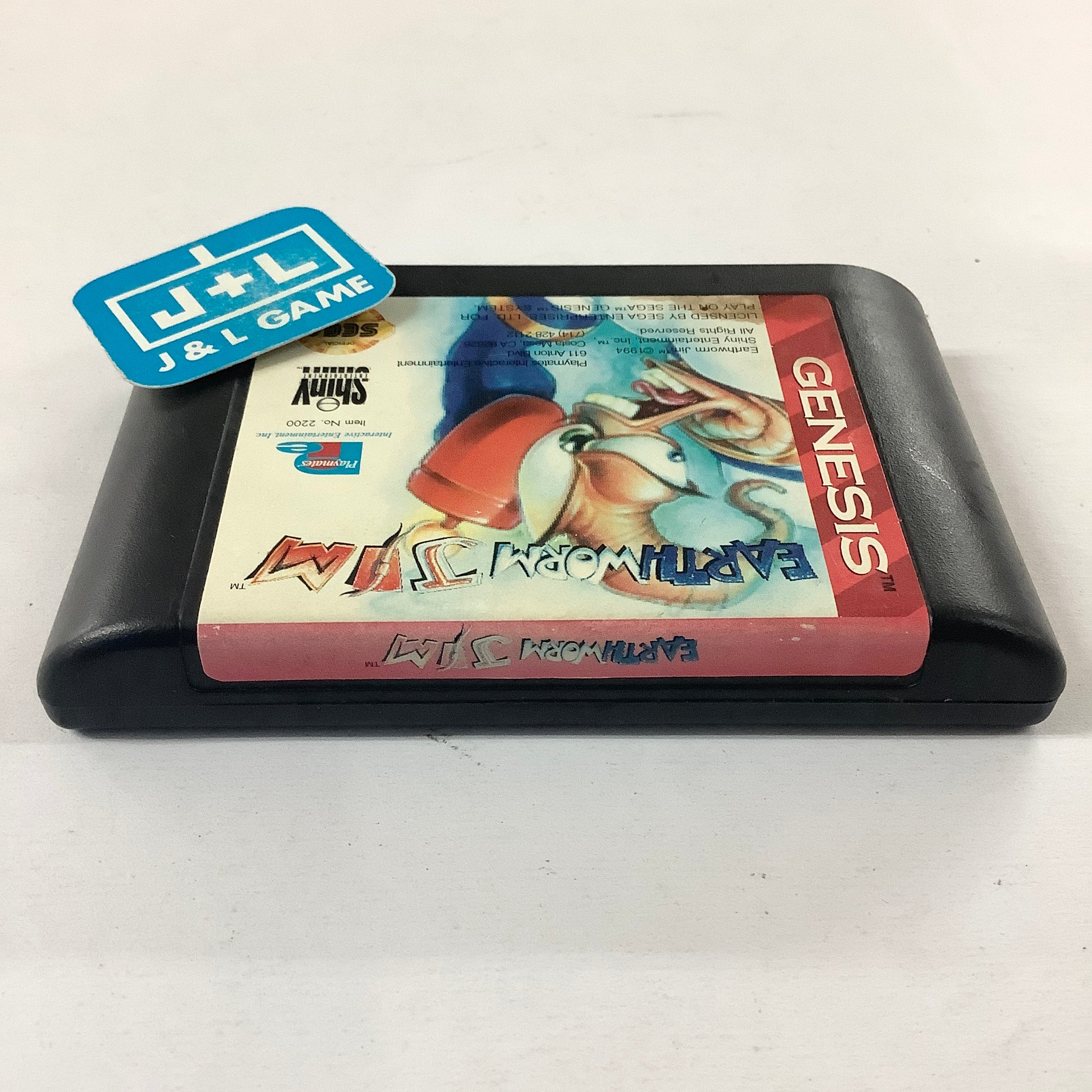 Earthworm Jim - SEGA Genesis [Pre-Owned] Video Games Playmates   