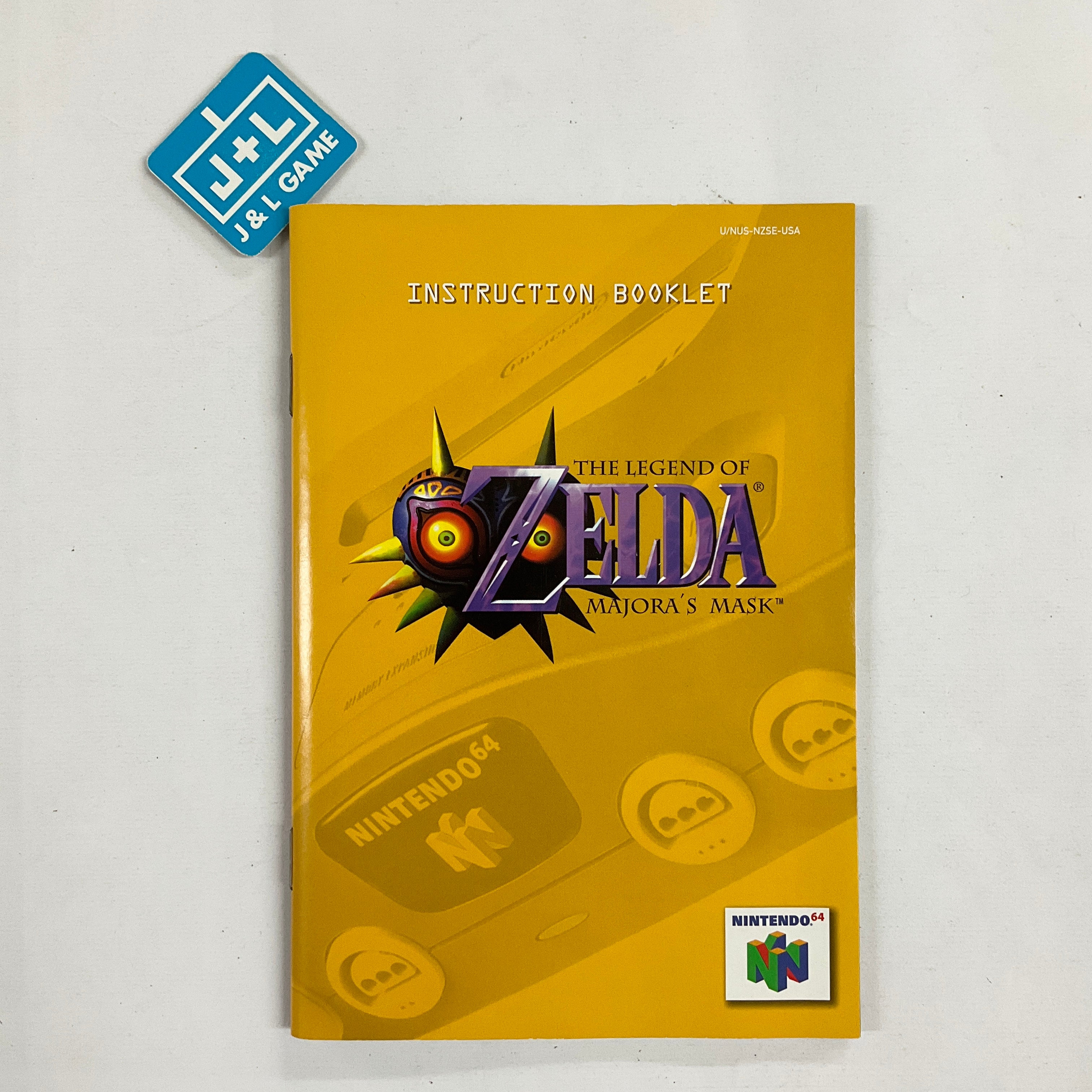 The Legend of Zelda: Majora's Mask Collector's Edition (Hologram 3D Label) - (N64) Nintendo 64 [Pre-Owned] Video Games Nintendo   