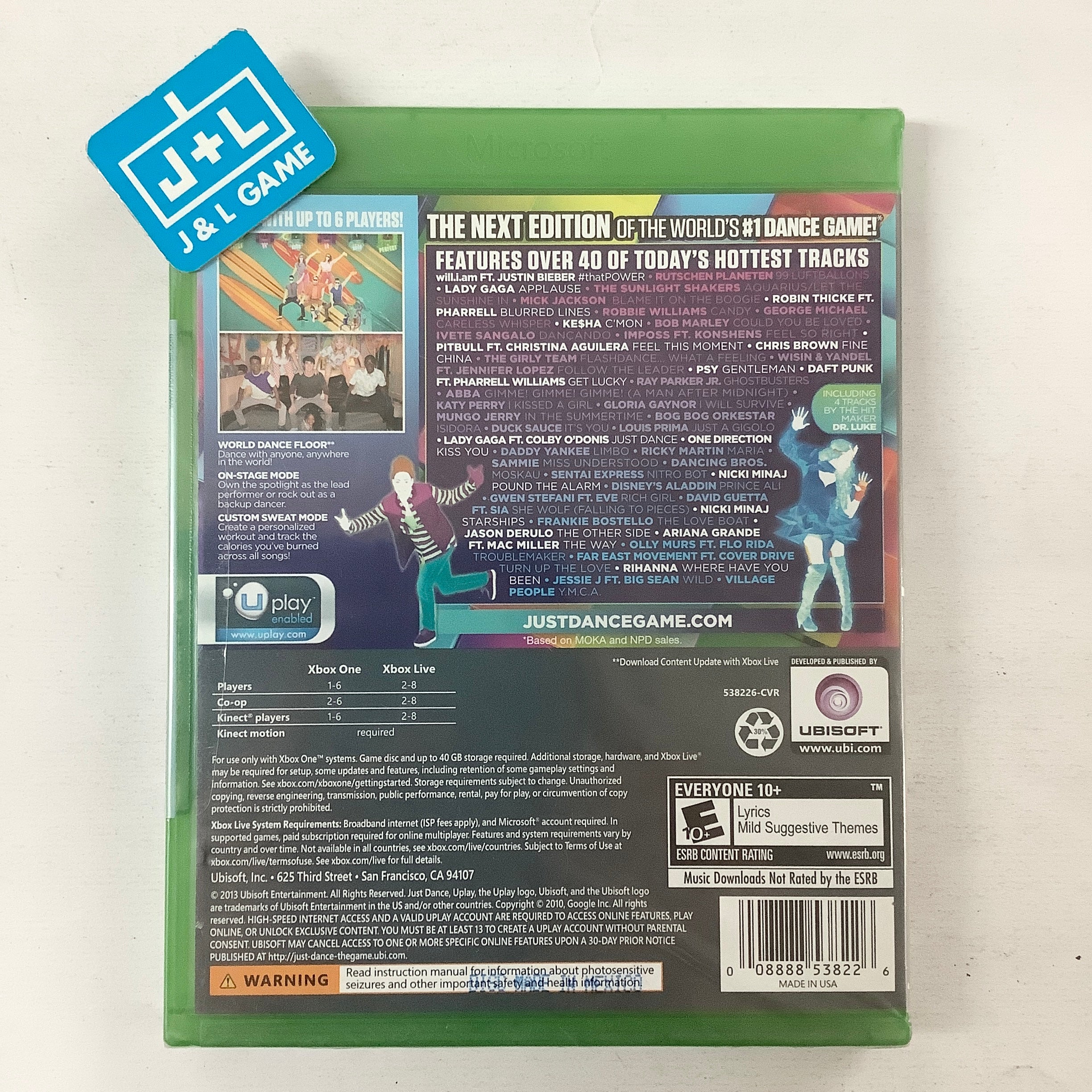 Just Dance 2014 (Kinect Required) - (XB1) Xbox One Video Games Ubisoft   