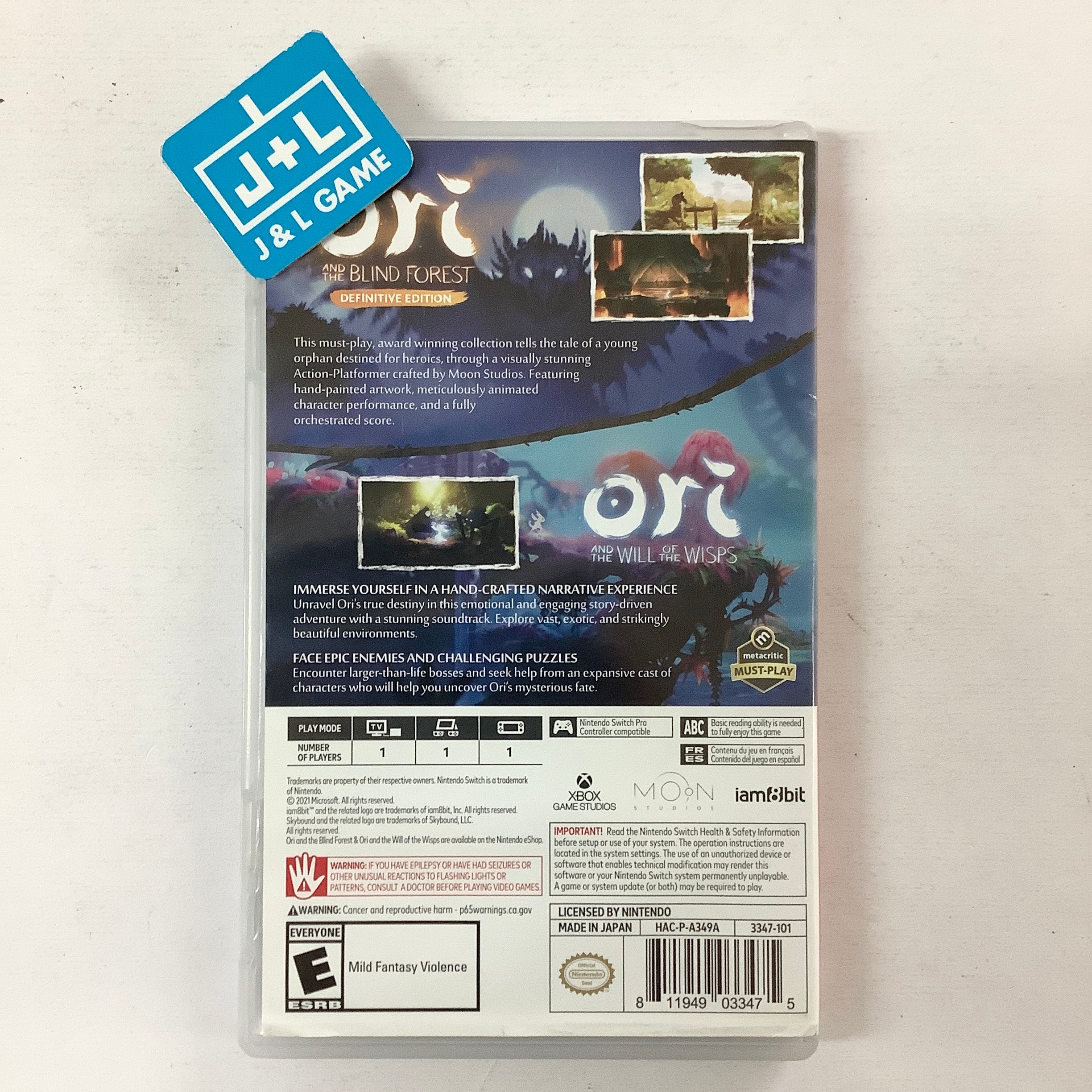 Ori: The Collection - (NSW) Nintendo Switch [Pre-Owned] Video Games iam8bit   