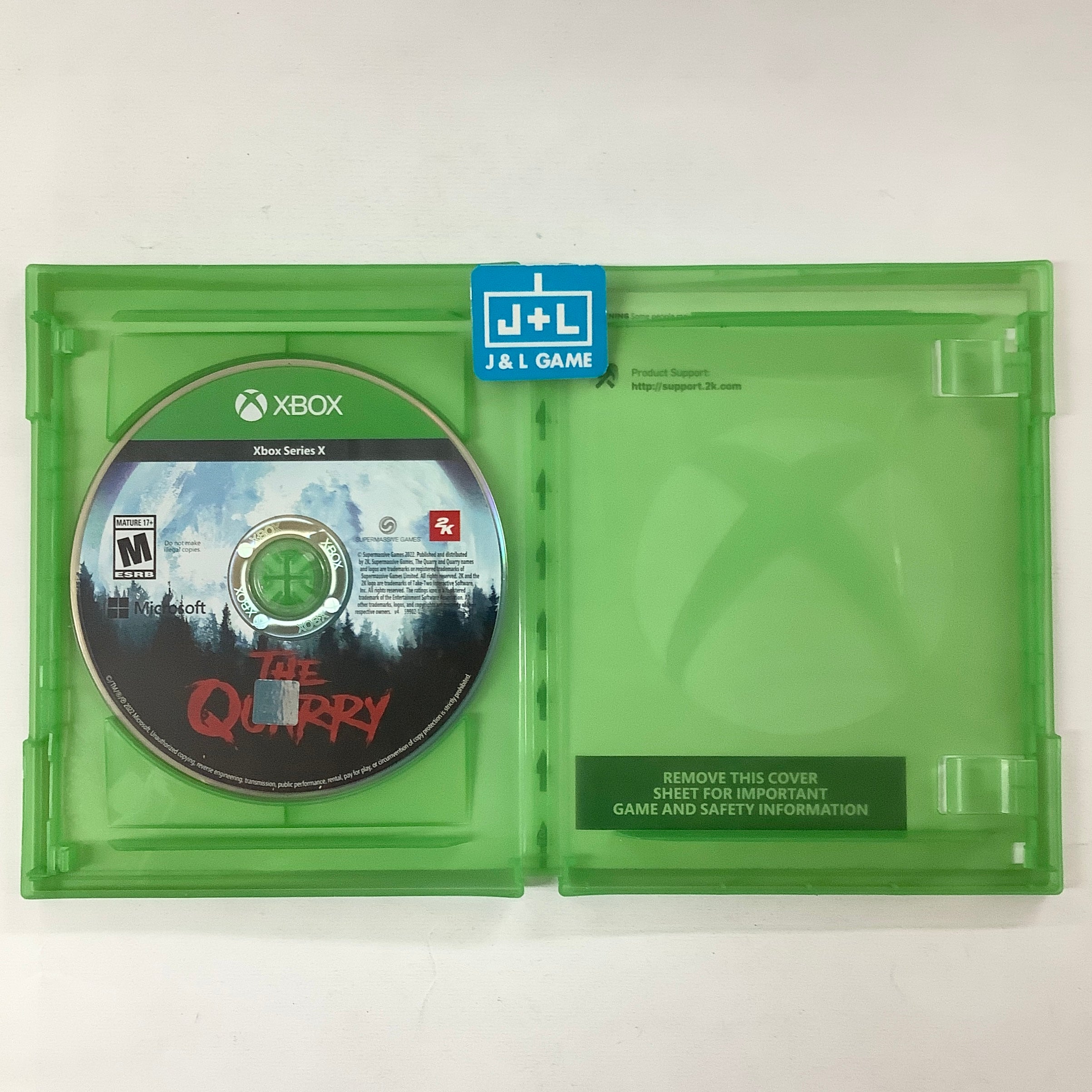 The Quarry - (XSX) Xbox Series X [Pre-Owned] Video Games 2K Games   