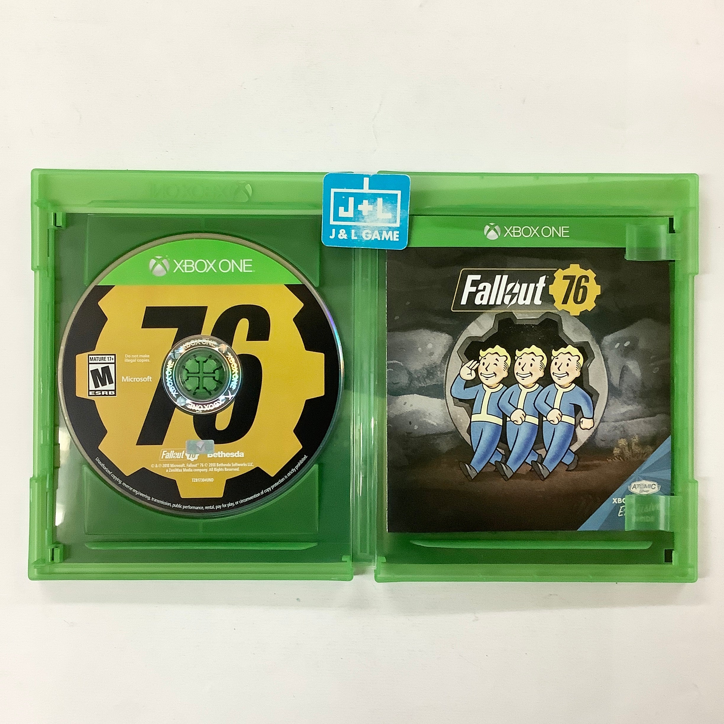 Fallout 76 - (XB1) Xbox One [Pre-Owned] Video Games Bethesda   