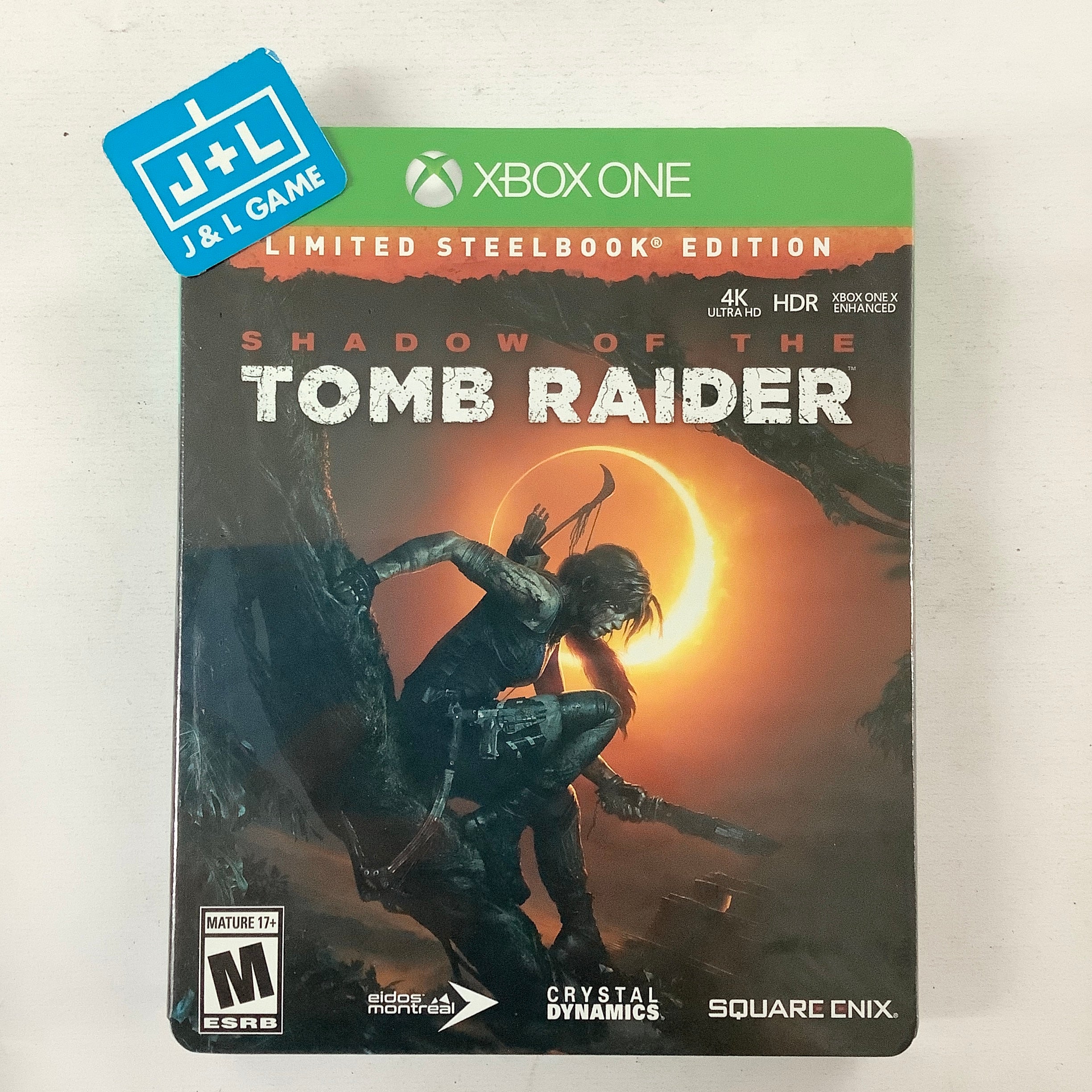 Shadow of the Tomb Raider (Limited SteelBook Edition) - (XB1) Xbox One Video Games Square Enix   