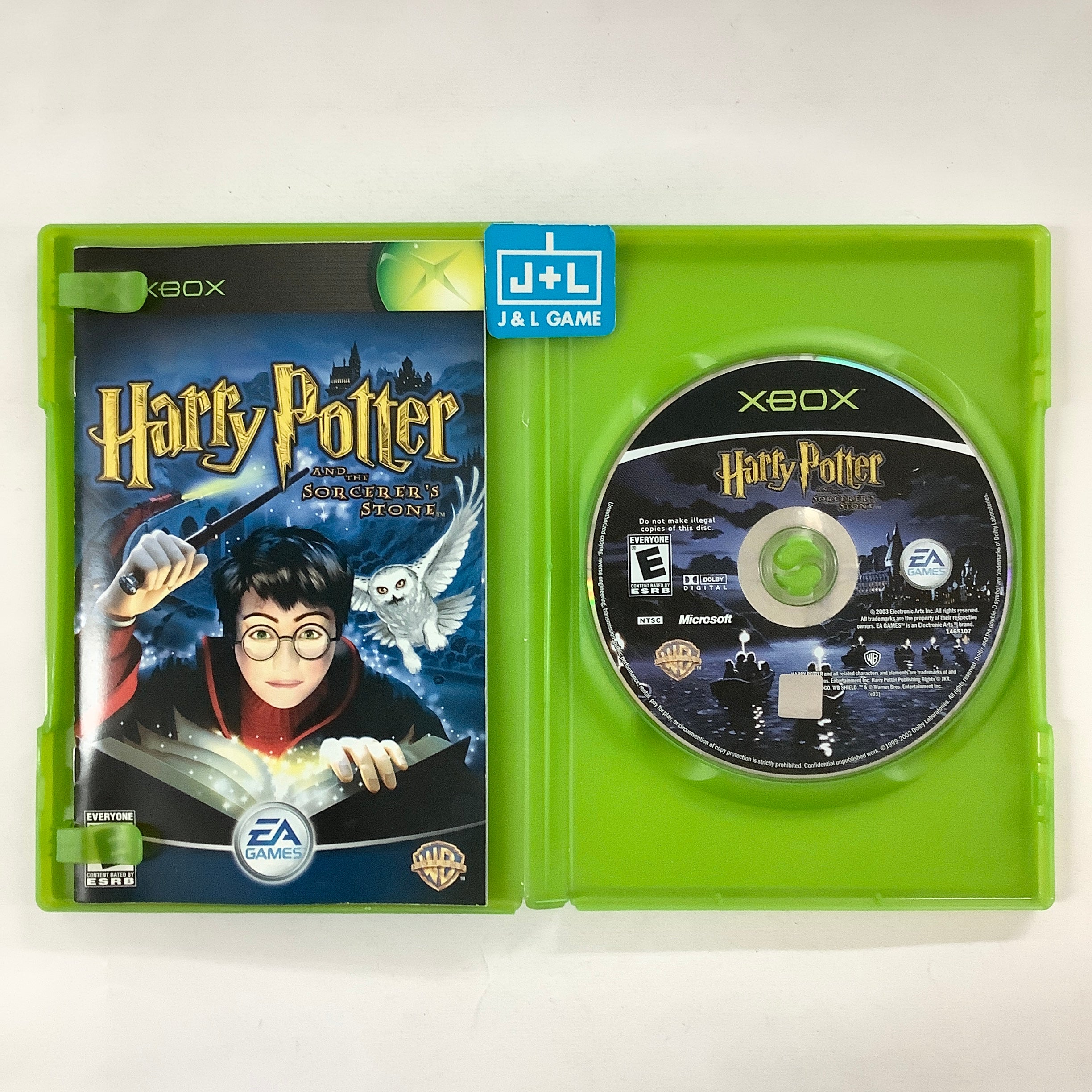 Harry Potter and the Sorcerer's Stone - (XB) Xbox [Pre-Owned] Video Games EA Games   