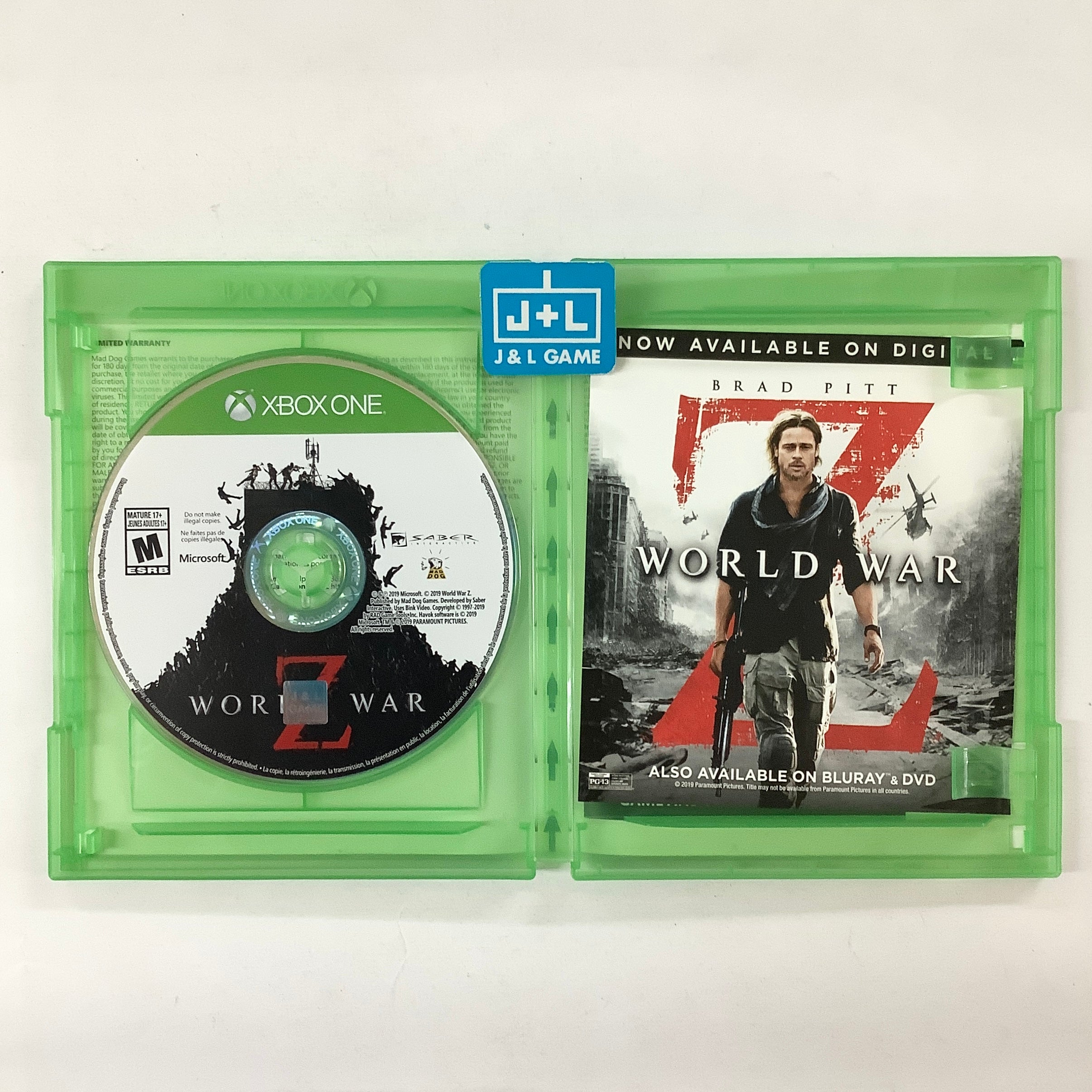 World War Z - (XB1) Xbox One [Pre-Owned] Video Games Mad Dog Games   