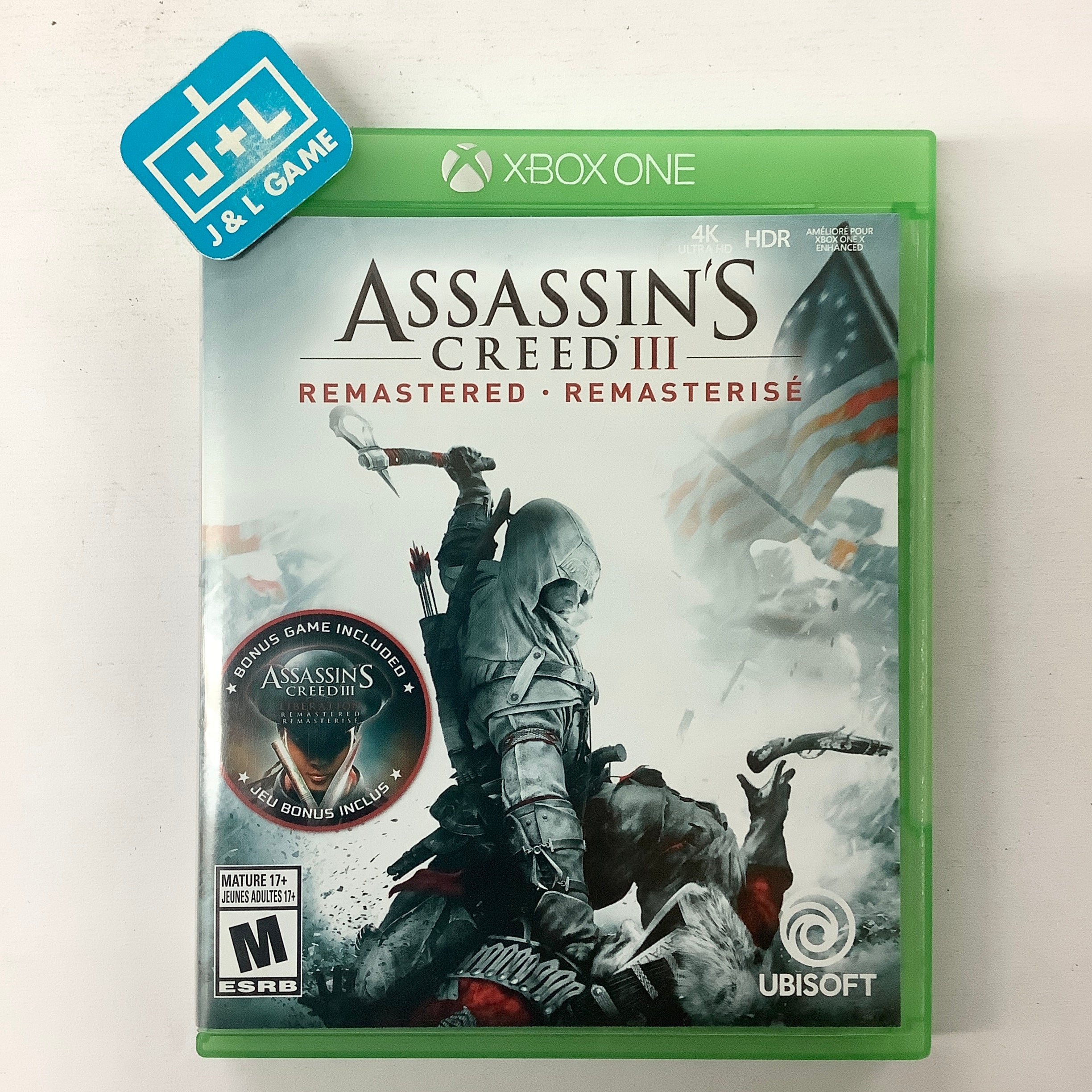 Assassin's Creed III: Remastered - (XB1) Xbox One [Pre-Owned] Video Games Ubisoft   