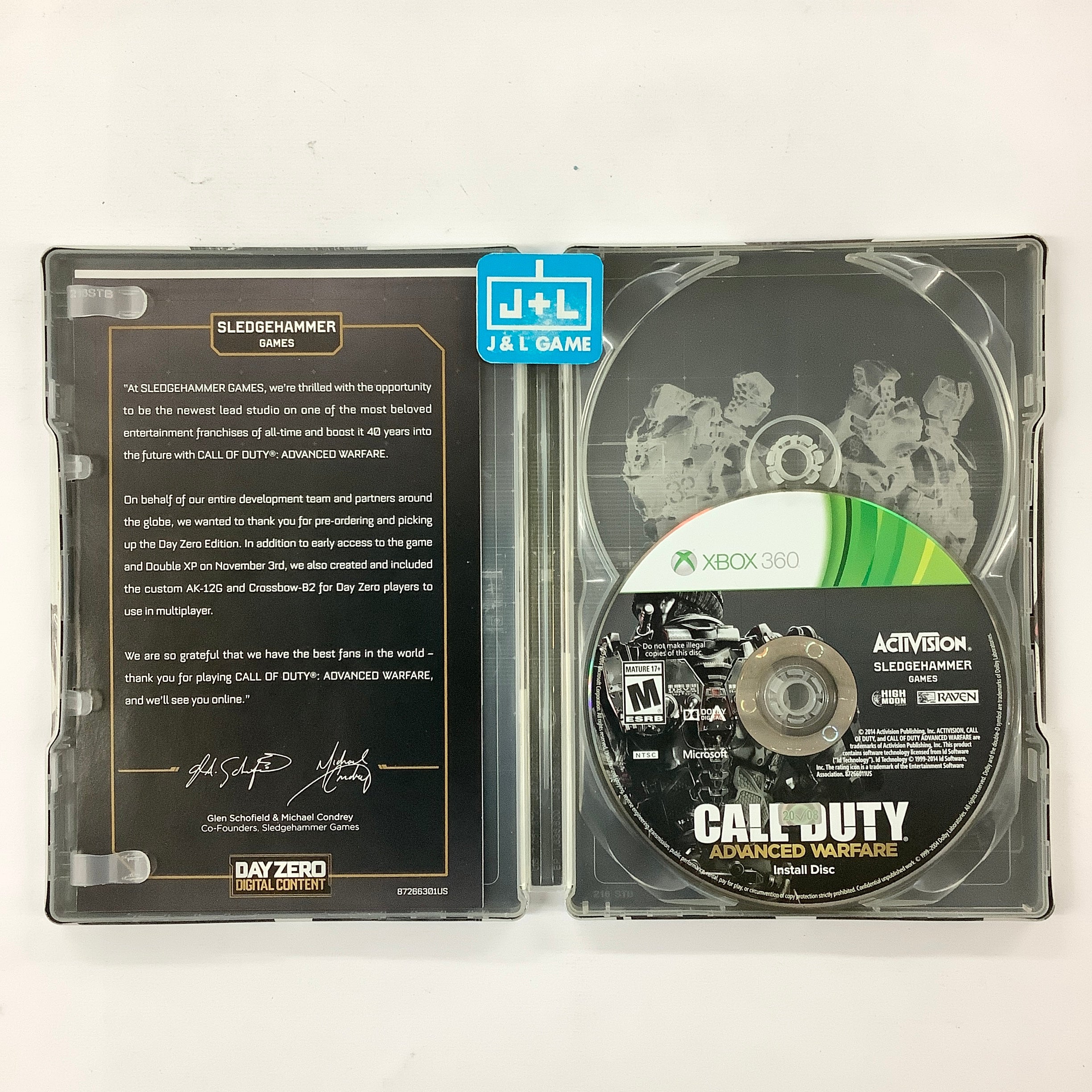 Call of Duty: Advanced Warfare (Atlas Limited Edition) - Xbox 360 [Pre-Owned] Video Games ACTIVISION   