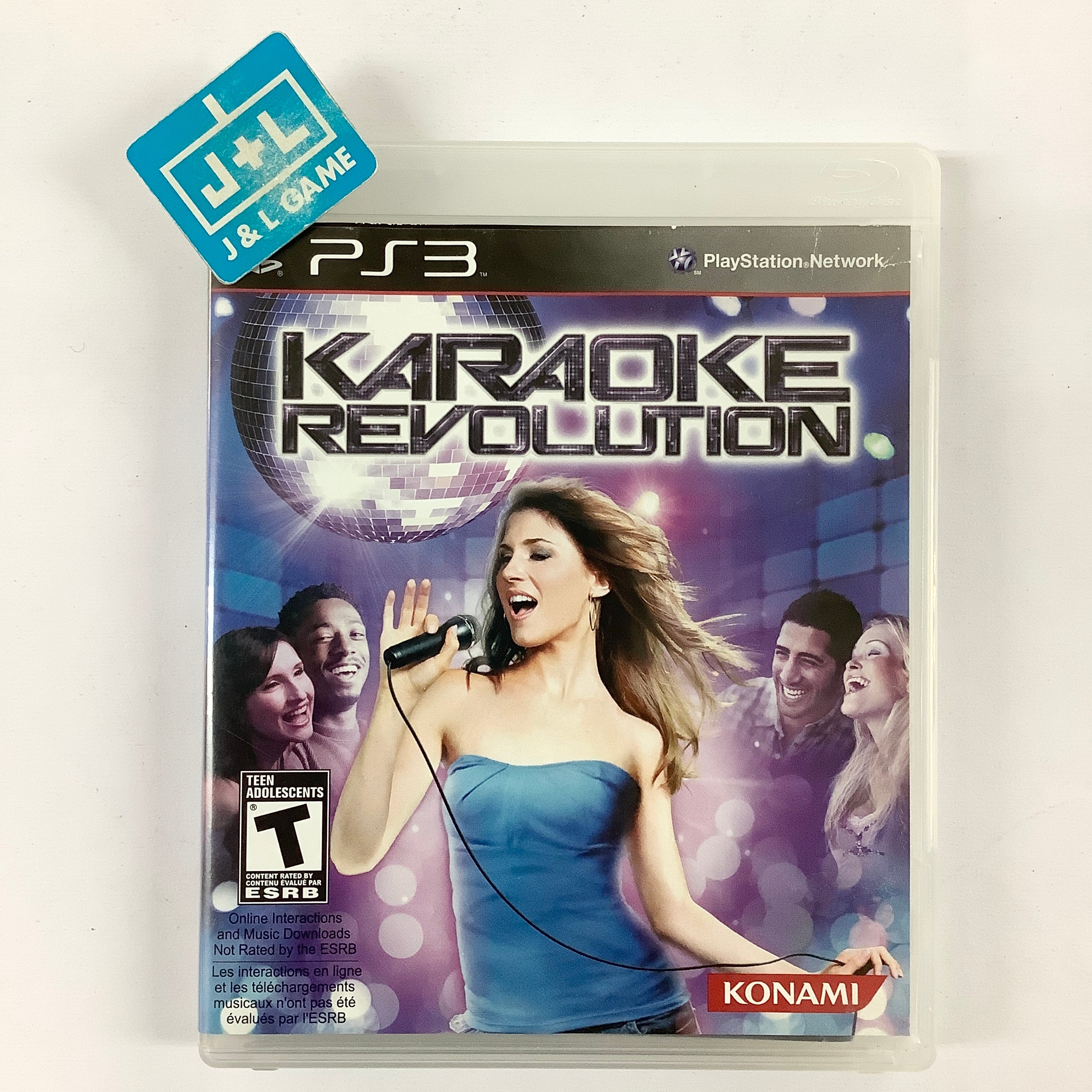 Karaoke Revolution (Game Only) - (PS3) Playstation 3 [Pre-Owned] Video Games Konami   