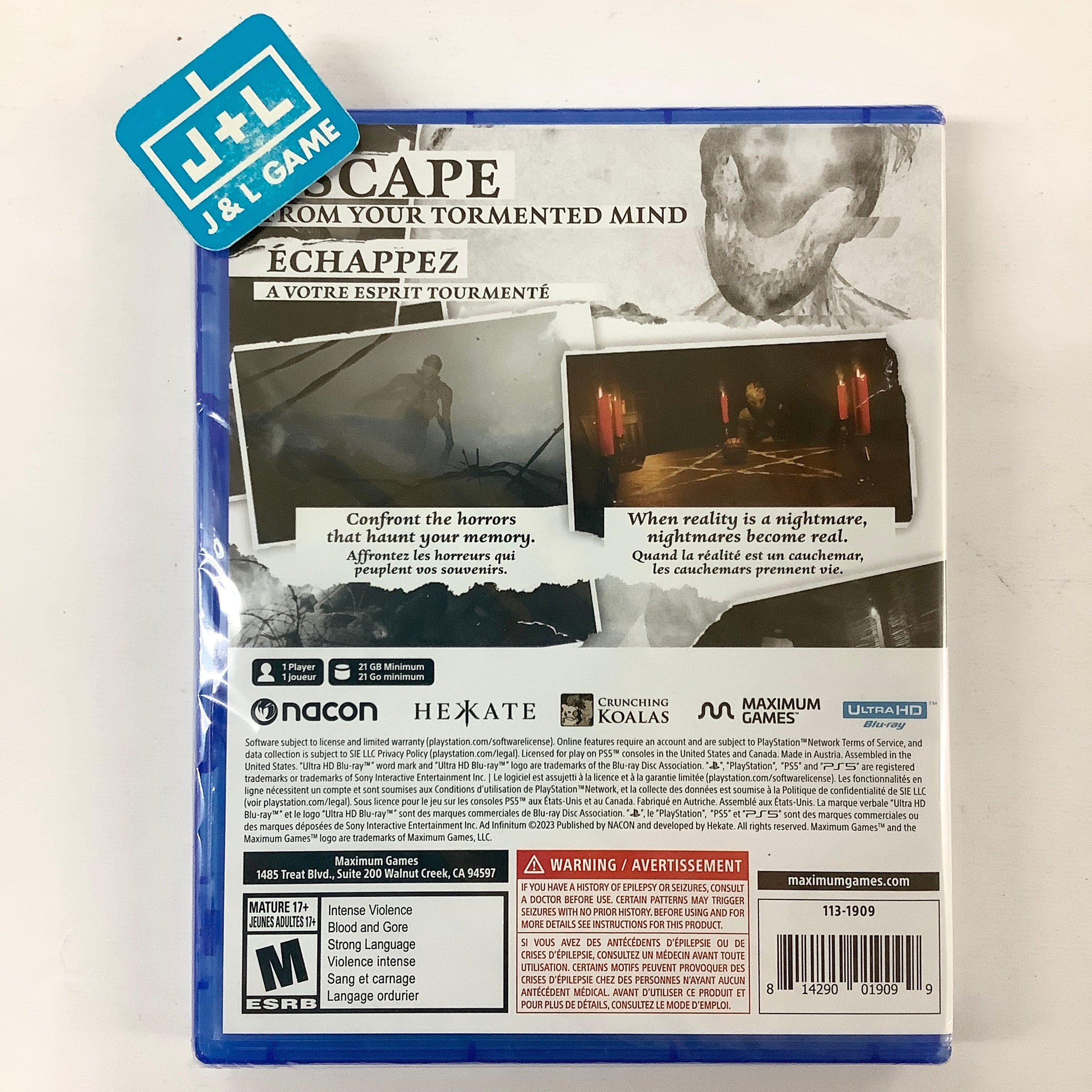 Ad Infinitum - (PS5) PlayStation 5 Video Games NACON   