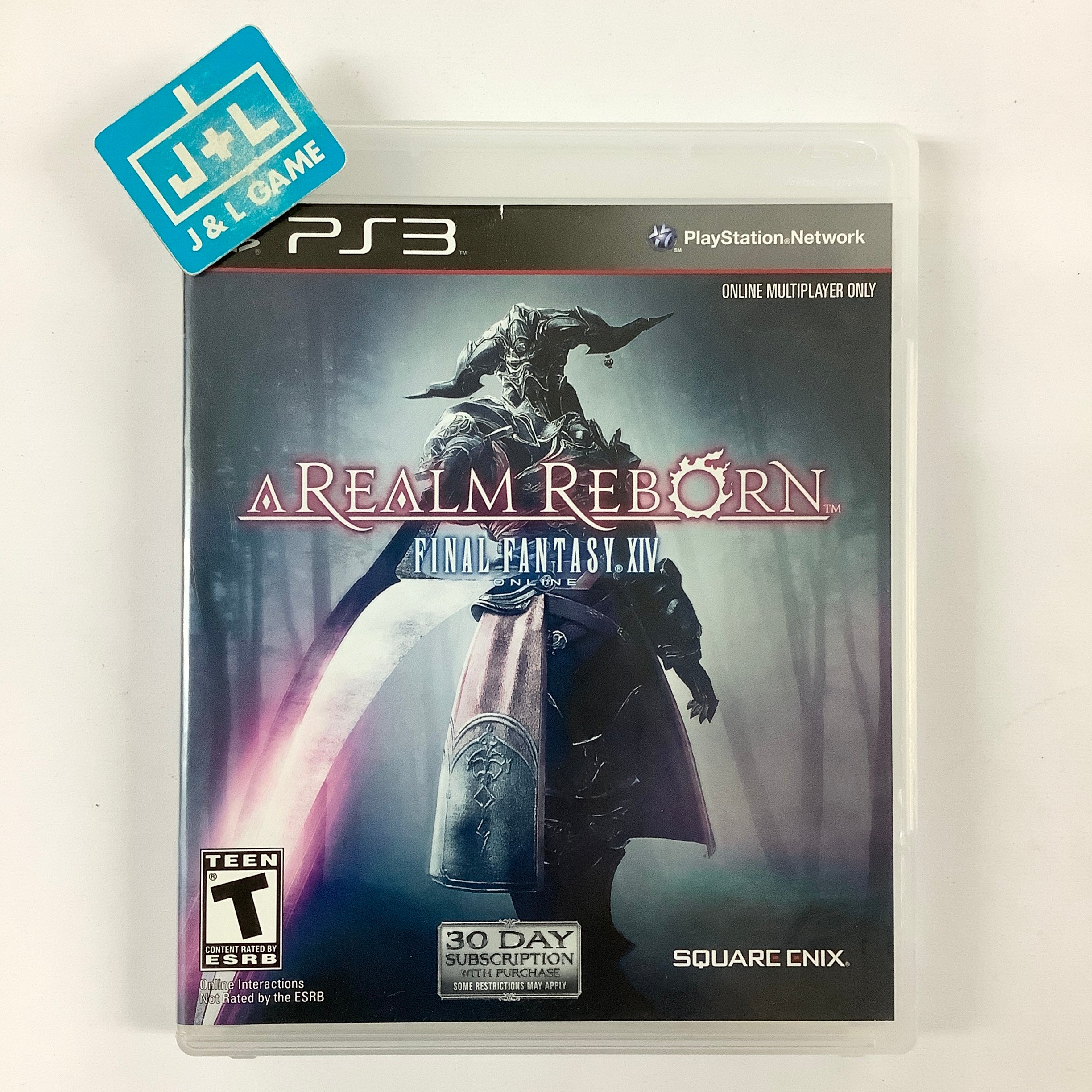 Final Fantasy XIV Online: A Realm Reborn - (PS3) PlayStation 3 [Pre-Owned] Video Games Square Enix   