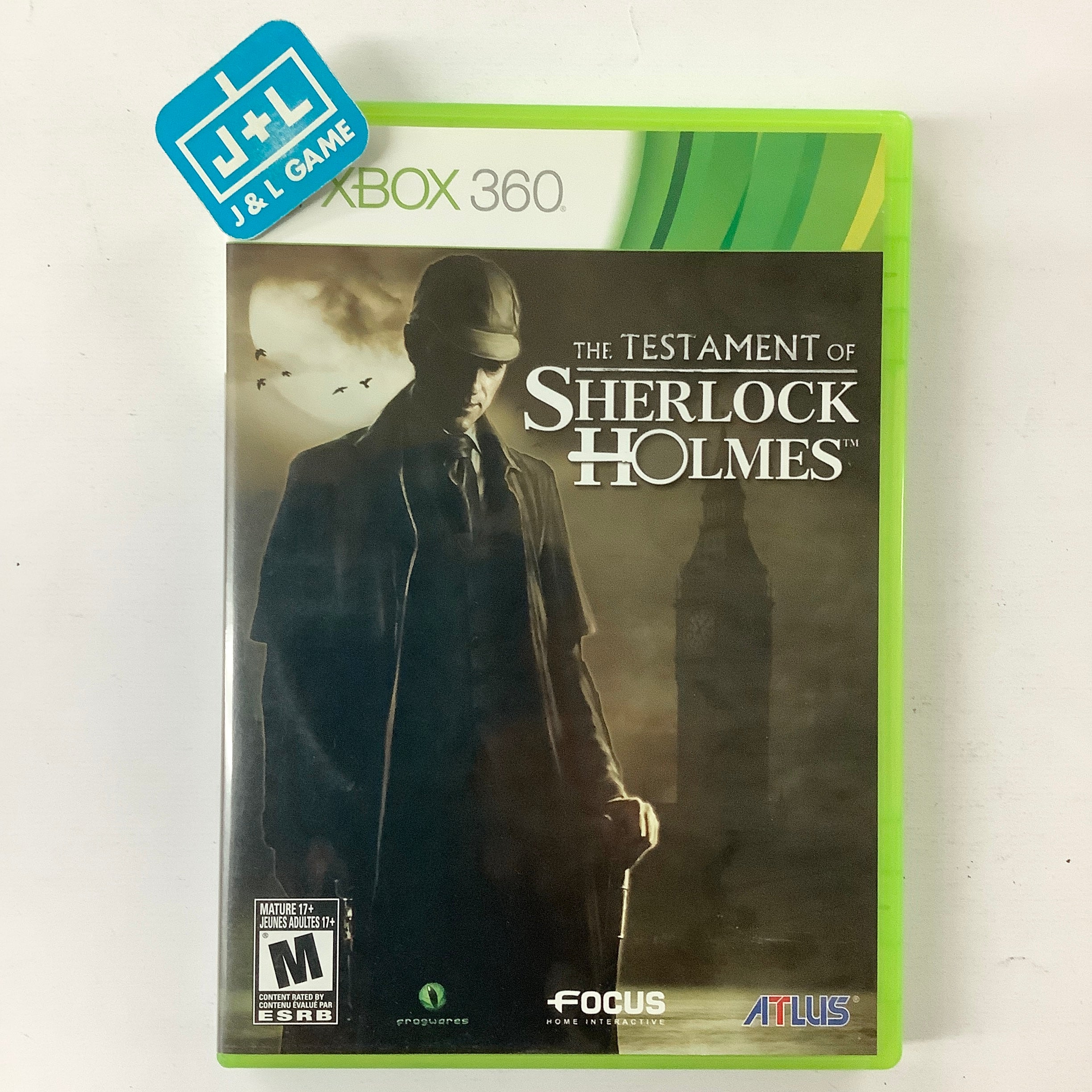 The Testament of Sherlock Holmes - Xbox 360 [Pre-Owned] Video Games Atlus   