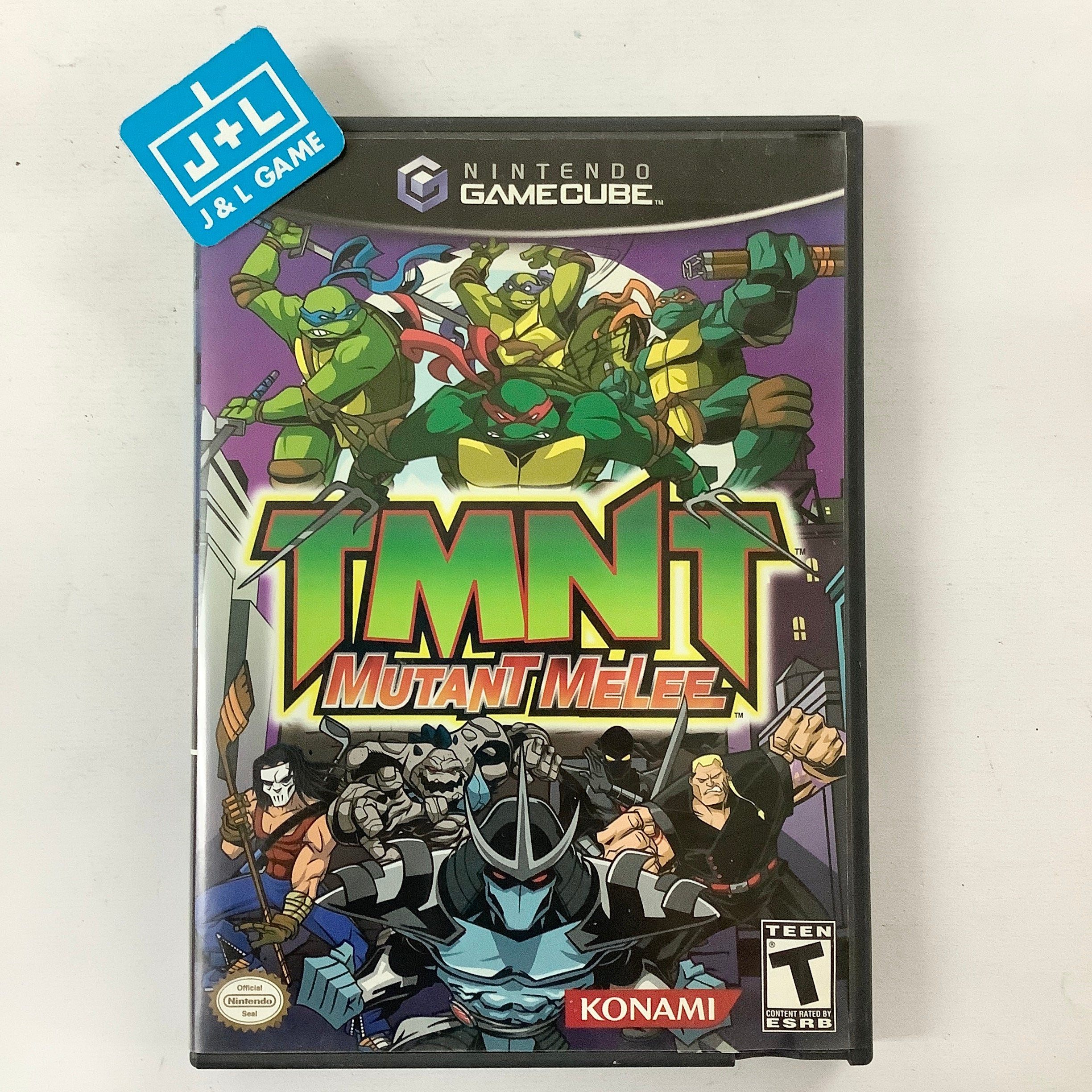 TMNT: Mutant Melee - (GC) GameCube [Pre-Owned] Video Games Konami   