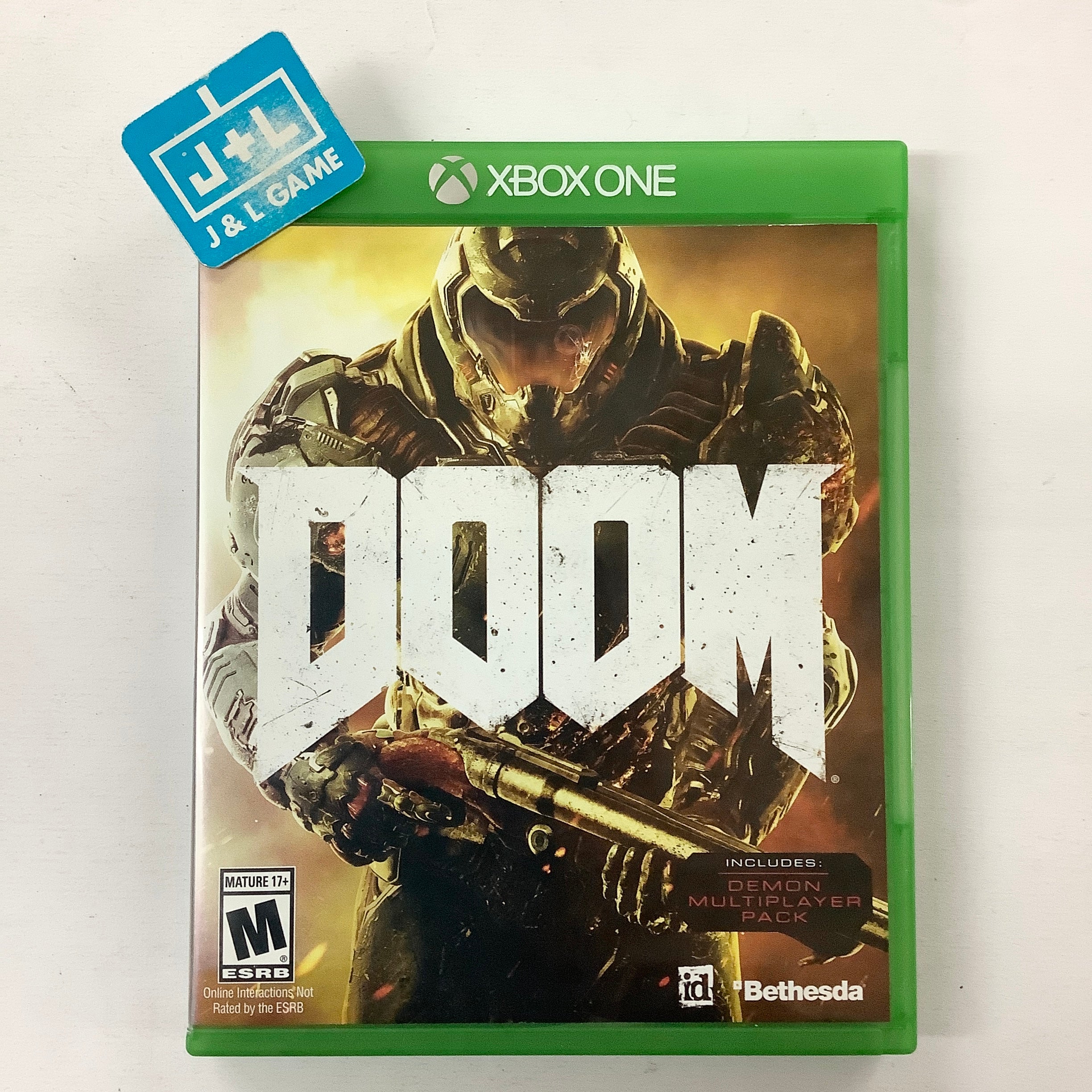 DOOM - (XB1) Xbox One [Pre-Owned] Video Games Bethesda Softworks   