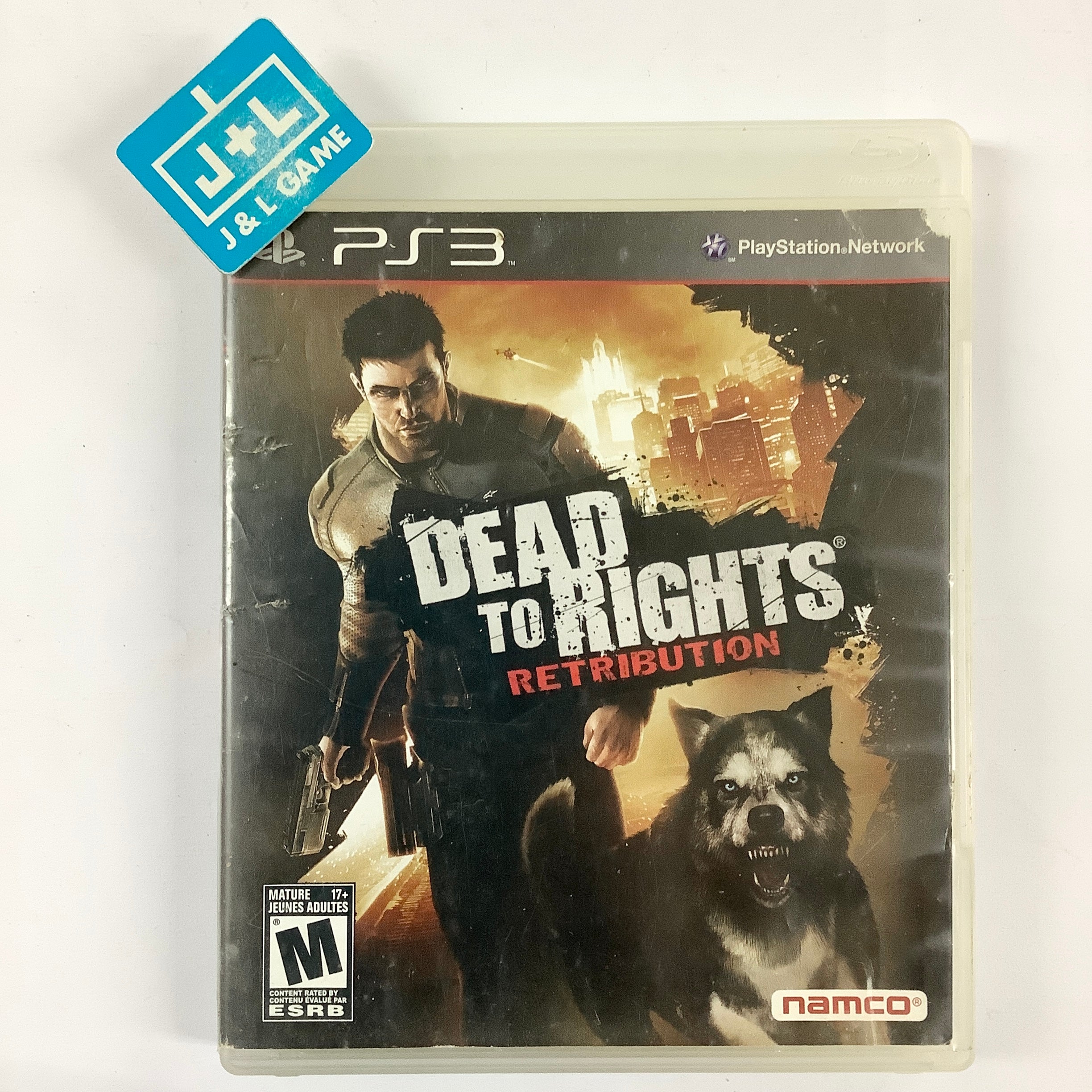 Dead to Rights: Retribution - (PS3) PlayStation 3 [Pre-Owned] Video Games Namco Bandai Games   