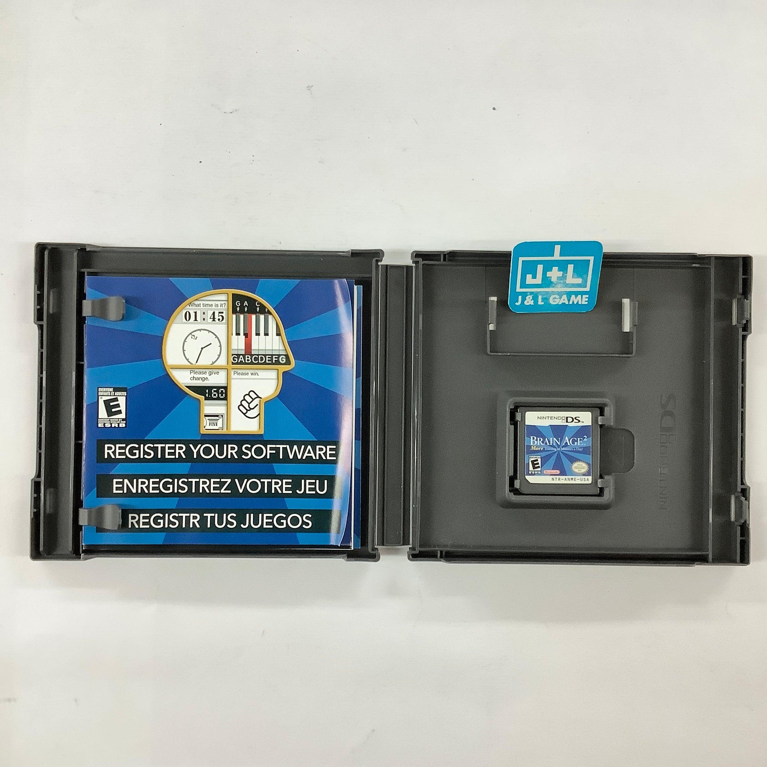 Brain Age 2: More Training in Minutes a Day - (NDS) Nintendo DS [Pre-Owned] Video Games Nintendo   