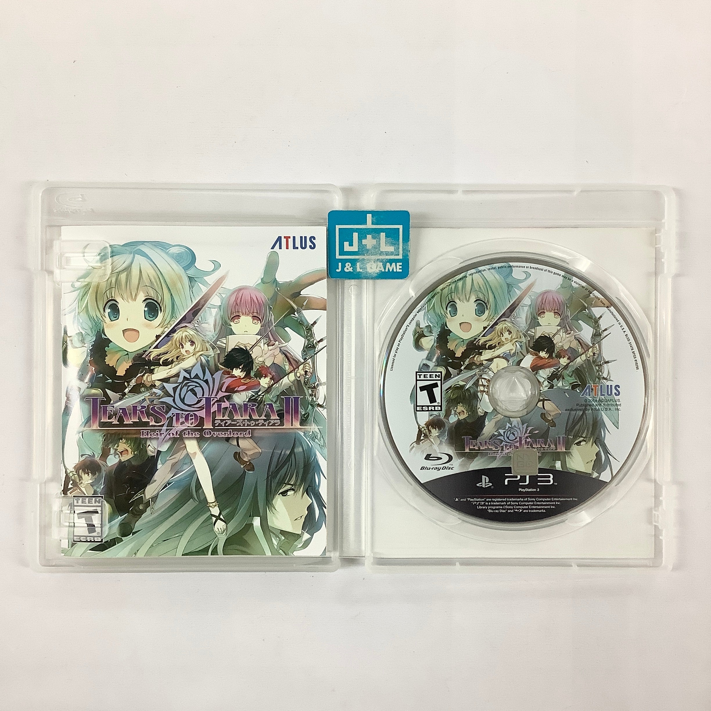 Tears to Tiara II: Heir of the Overlord - (PS3) PlayStation 3 [Pre-Owned] Video Games Atlus   