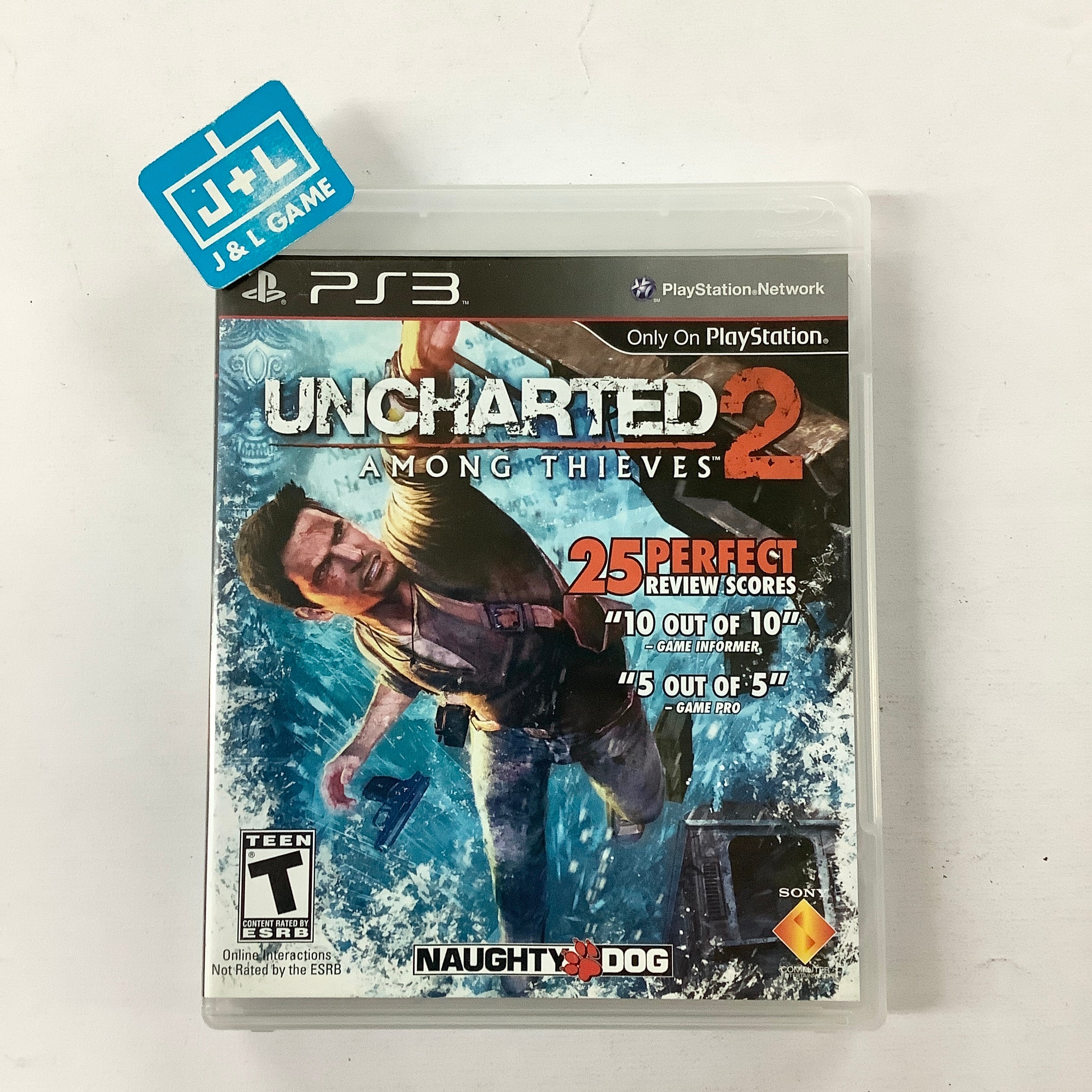 Uncharted 2: Among Thieves - (PS3) PlayStation 3 [Pre-Owned] Video Games SCEA   