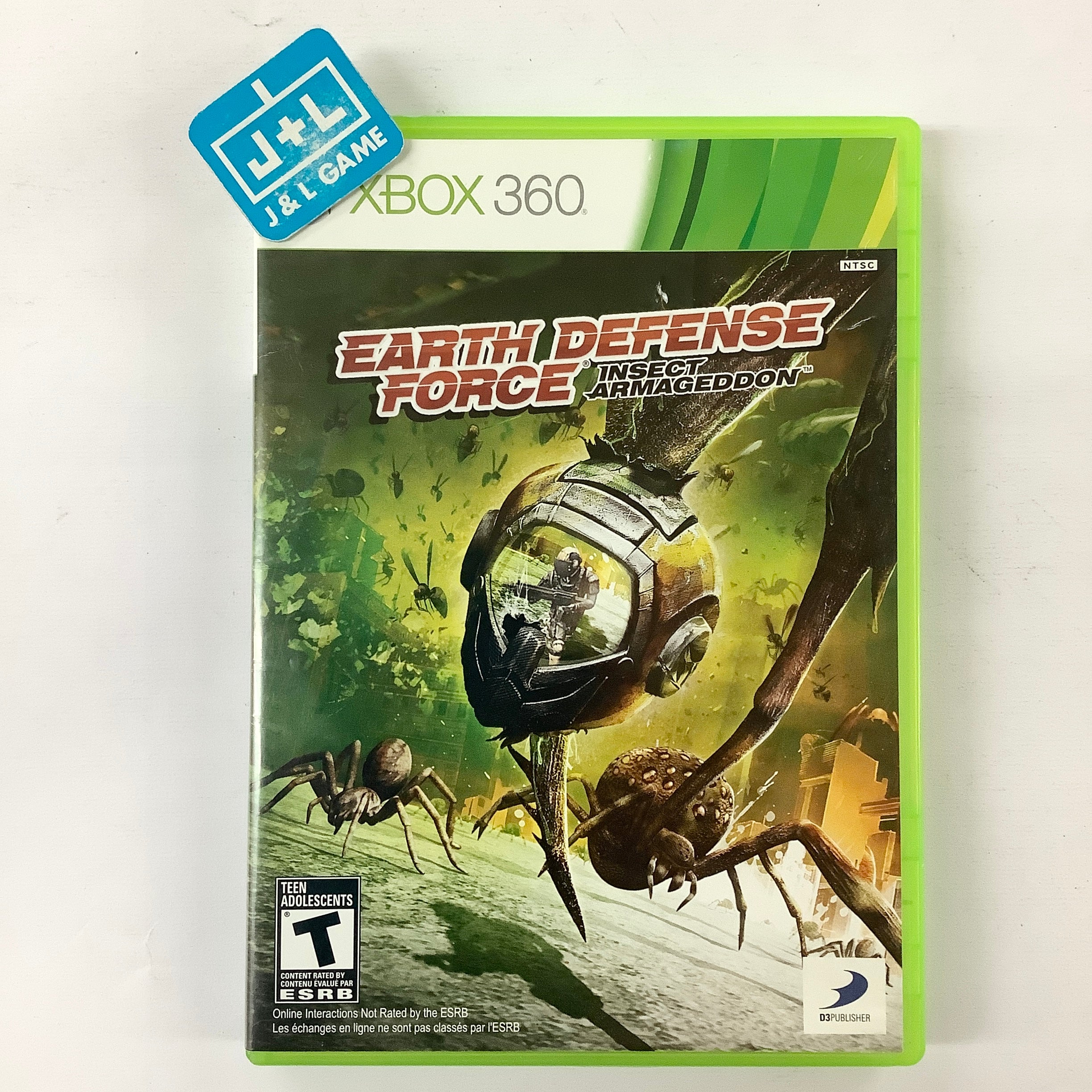 Earth Defense Force: Insect Armageddon - Xbox 360 [Pre-Owned] Video Games D3Publisher   