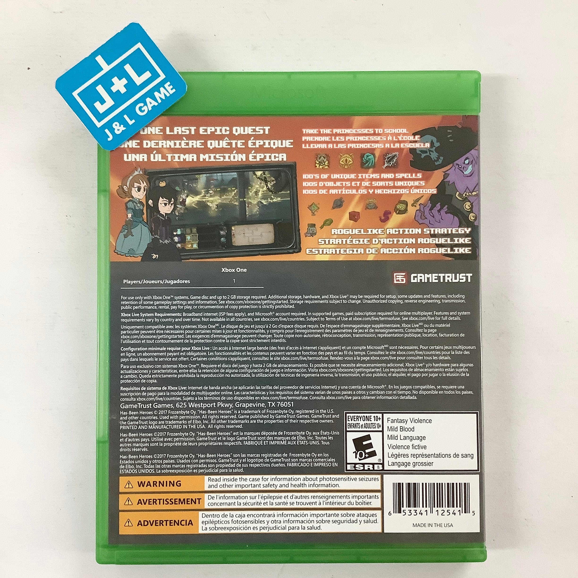 Has-Been Heroes - (XB1) Xbox One [Pre-Owned] Video Games GameTrust   