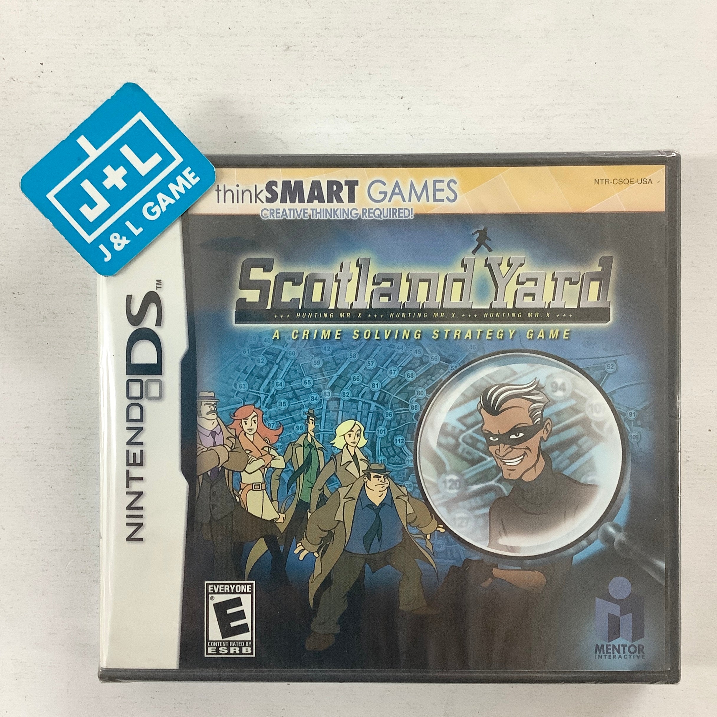 thinkSMART: Scotland Yard - Hunting Mr. X - (NDS) Nintendo DS Video Games Mentor Interactive   