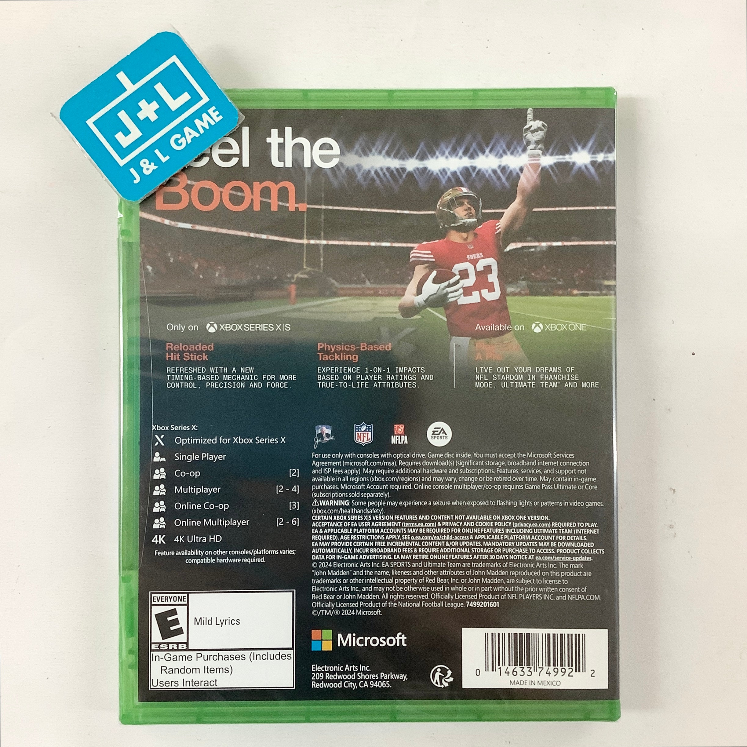 Madden NFL 25 - (XSX) Xbox Series X Video Games Electronic Arts   