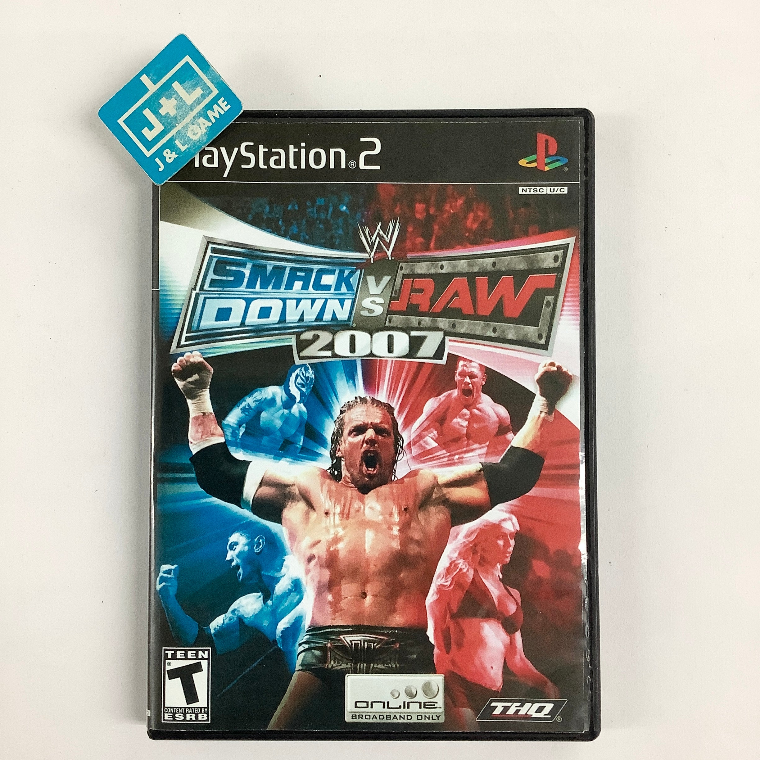 WWE SmackDown vs. Raw 2007 - (PS2) PlayStation 2 [Pre-Owned] Video Games THQ   