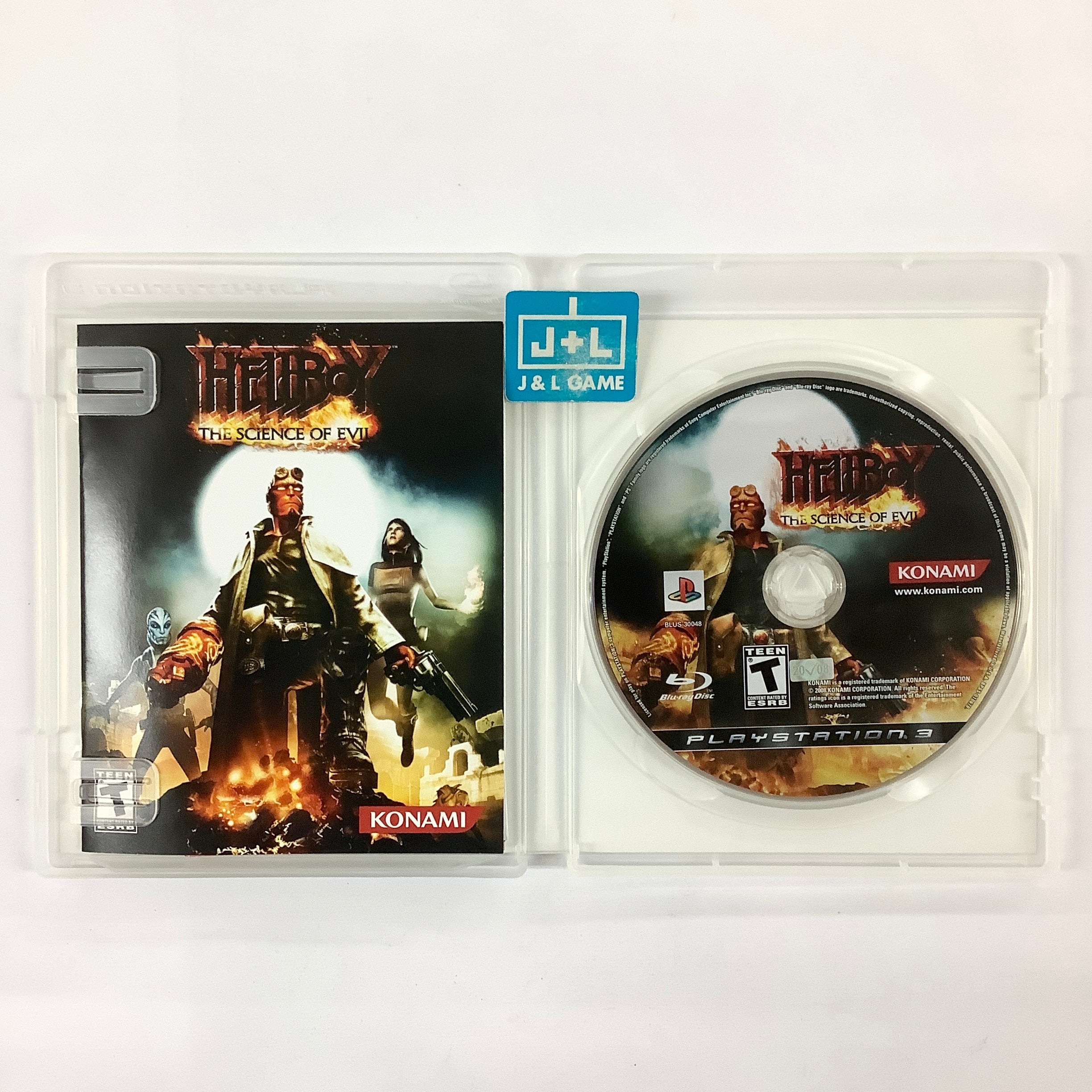 Hellboy: The Science of Evil - (PS3) PlayStation 3 [Pre-Owned] Video Games Konami   