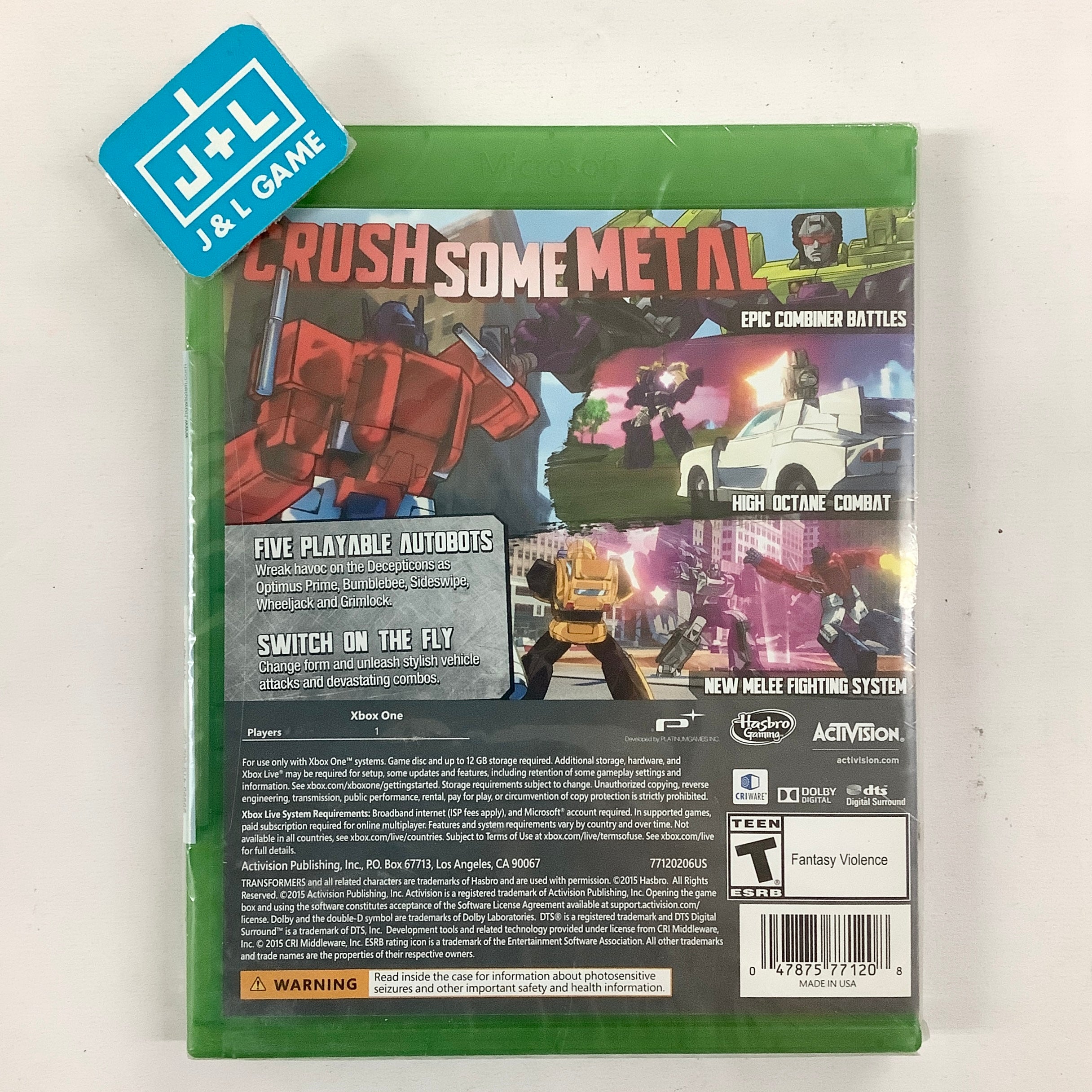 Transformers Devastation - (XB1) Xbox One Video Games ACTIVISION   