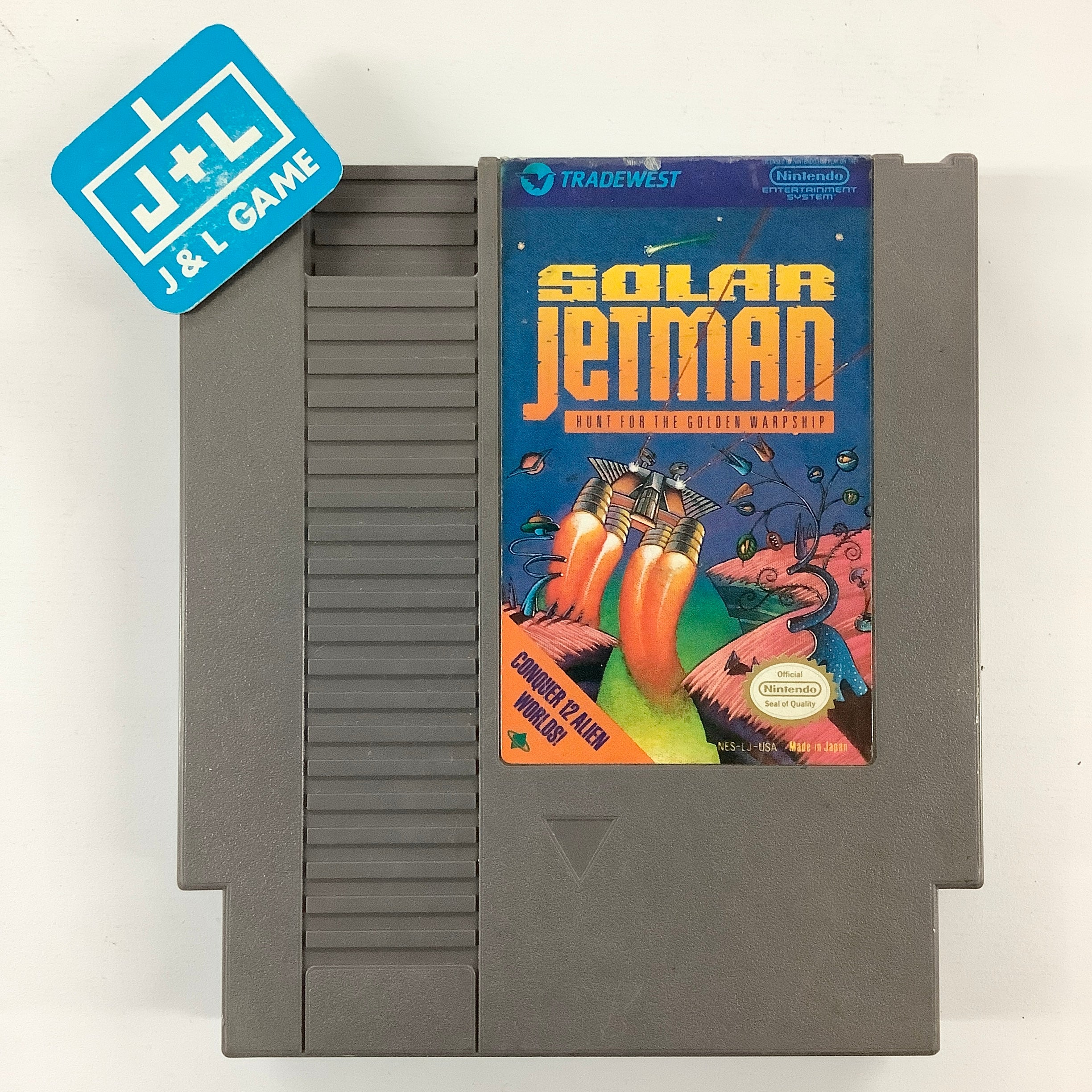 Solar Jetman: Hunt for the Golden Warpship - (NES) Nintendo Entertainment System [Pre-Owned] Video Games Tradewest   