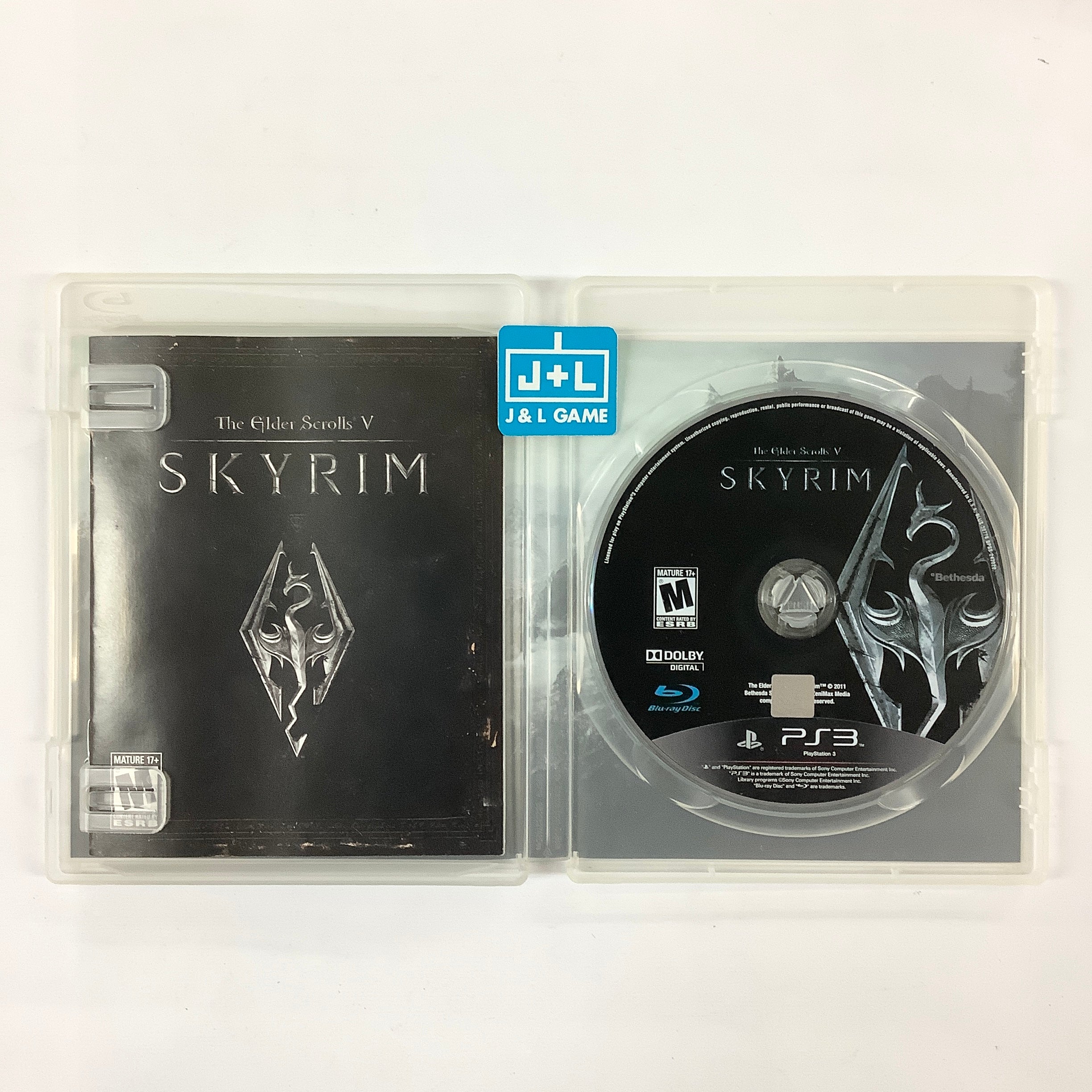 The Elder Scrolls V: Skyrim - (PS3) Playstation 3 [Pre-Owned] Video Games Bethesda   