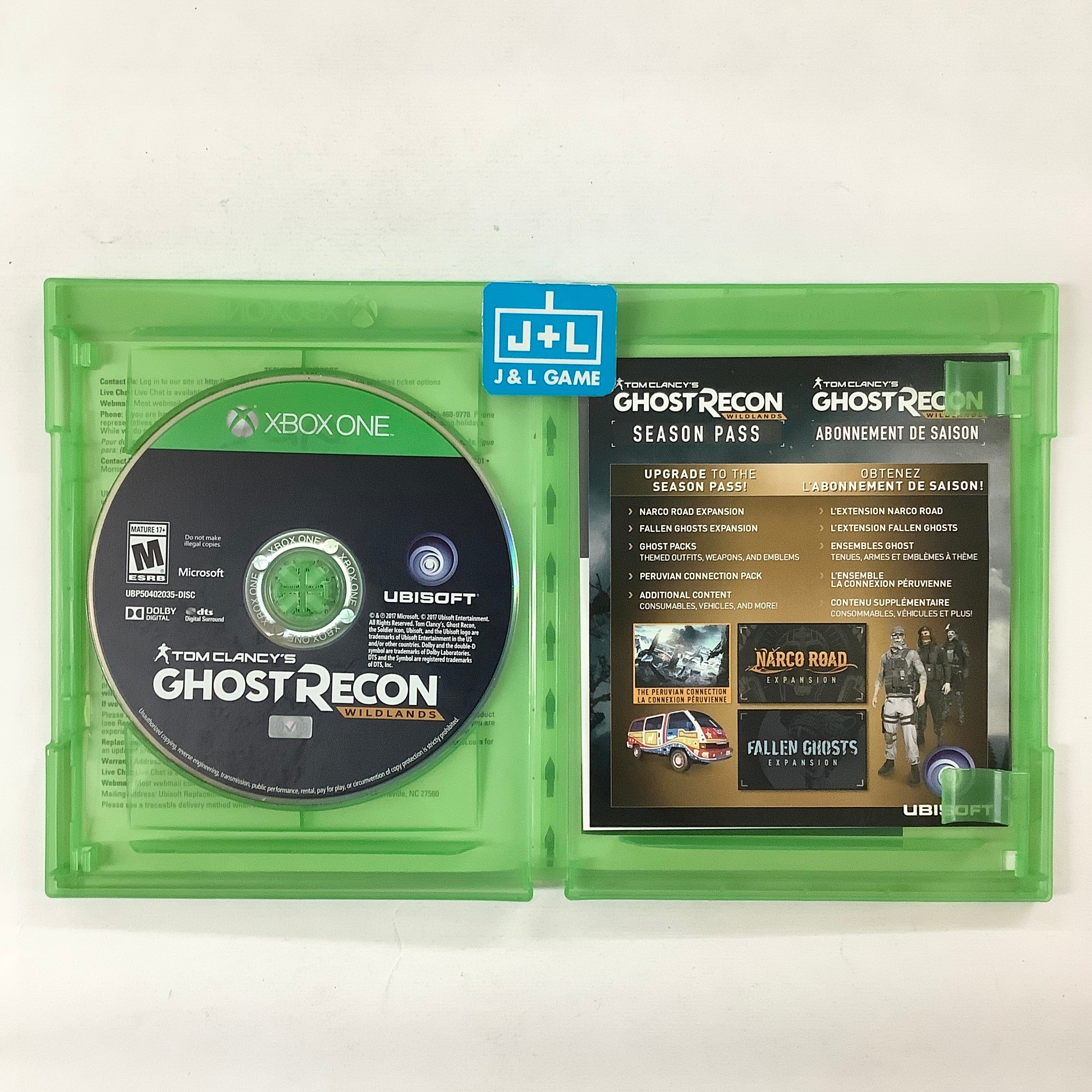 Tom Clancy's Ghost Recon: Wildlands - (XB1) Xbox One [Pre-Owned] Video Games Ubisoft   