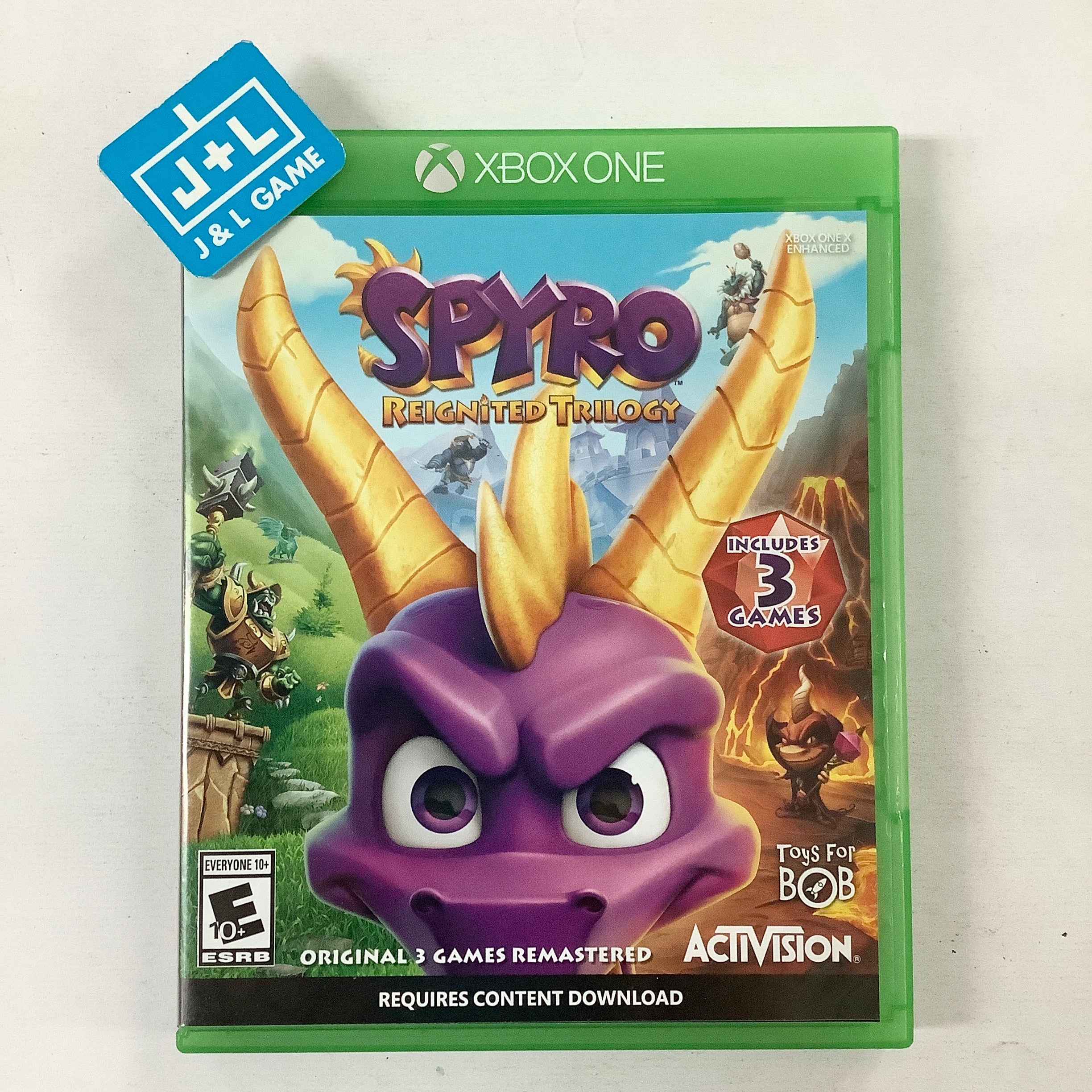 Spyro Reignited Trilogy - (XB1) Xbox One [Pre-Owned] Video Games Activision   