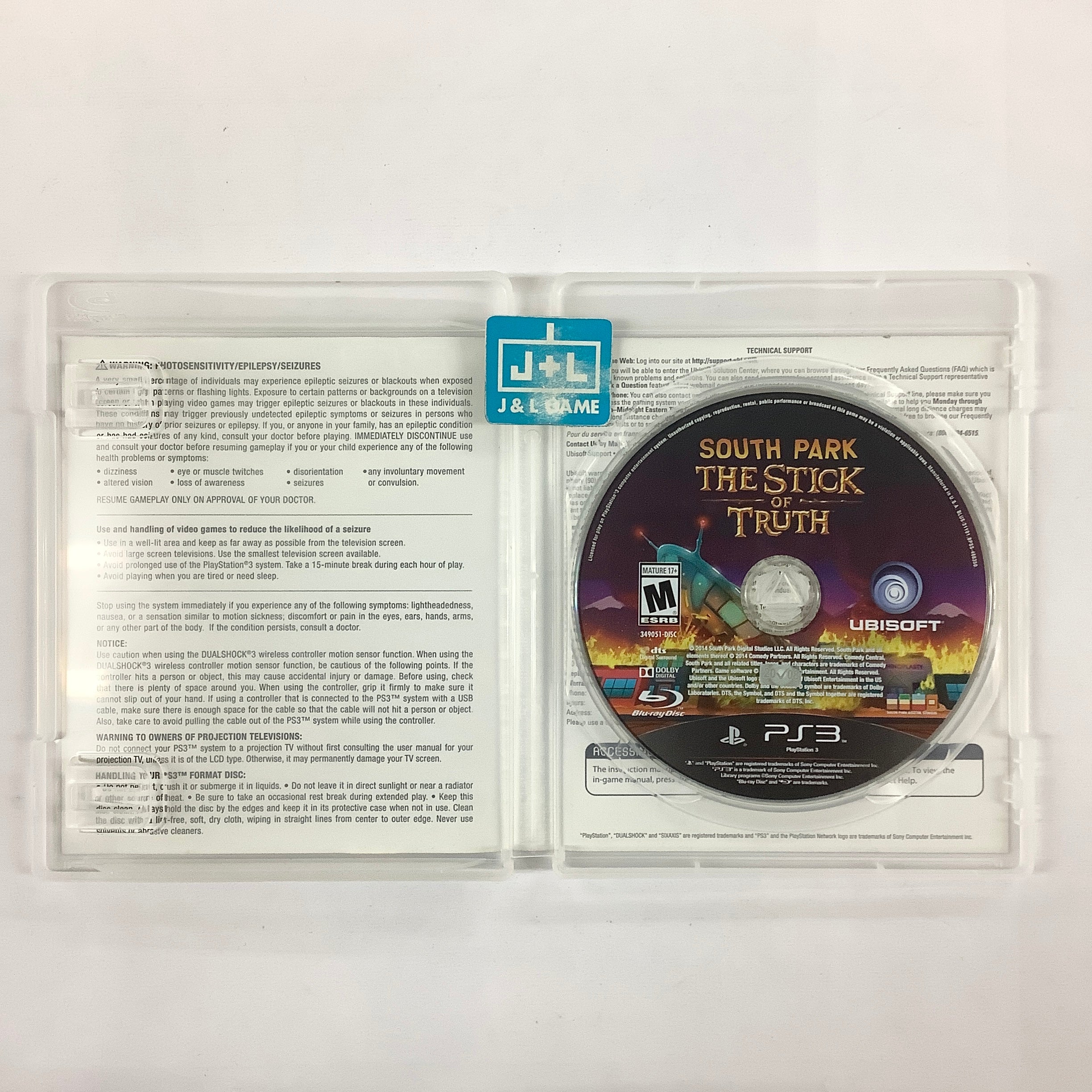 South Park: The Stick of Truth - (PS3) PlayStation 3 [Pre-Owned] Video Games Ubisoft   