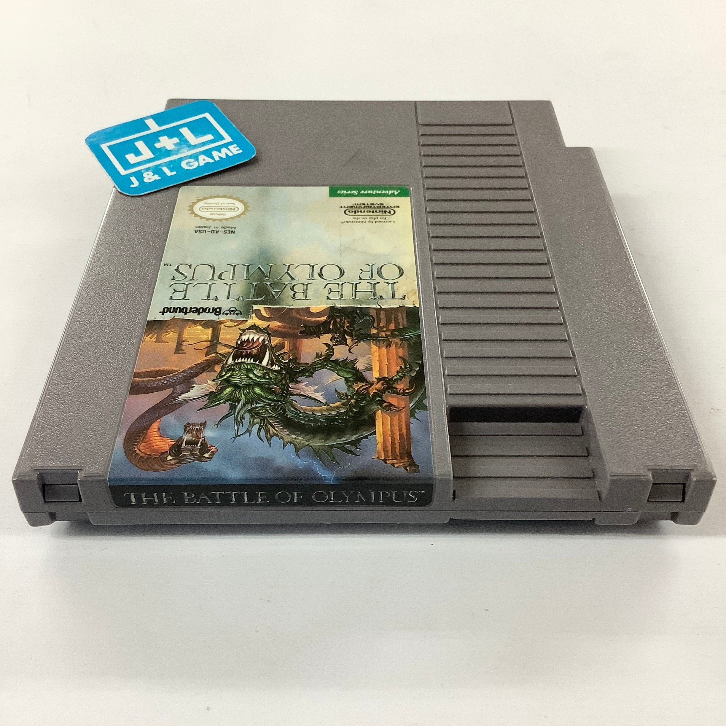 The Battle of Olympus - (NES) Nintendo Entertainment System [Pre-Owned] Video Games Broderbund   