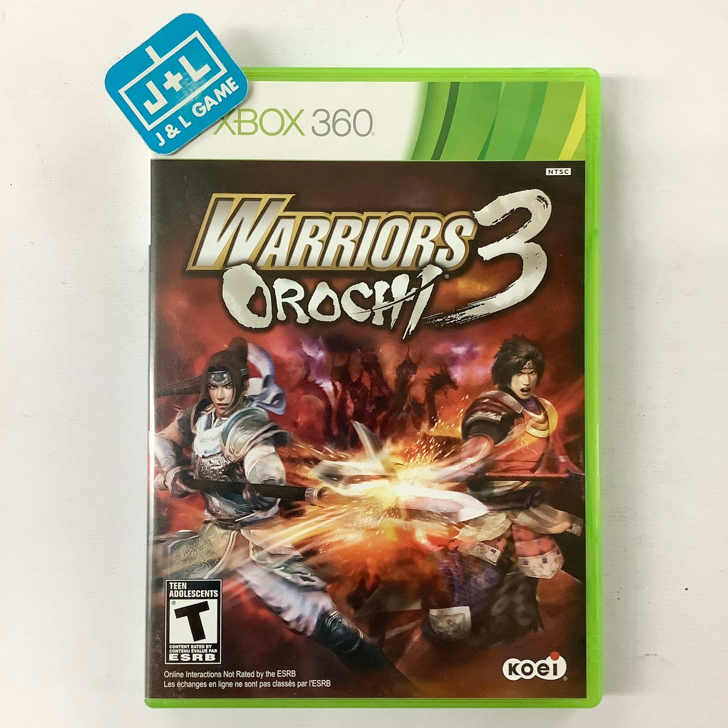 Warriors Orochi 3 - Xbox 360 [Pre-Owned] Video Games Koei   